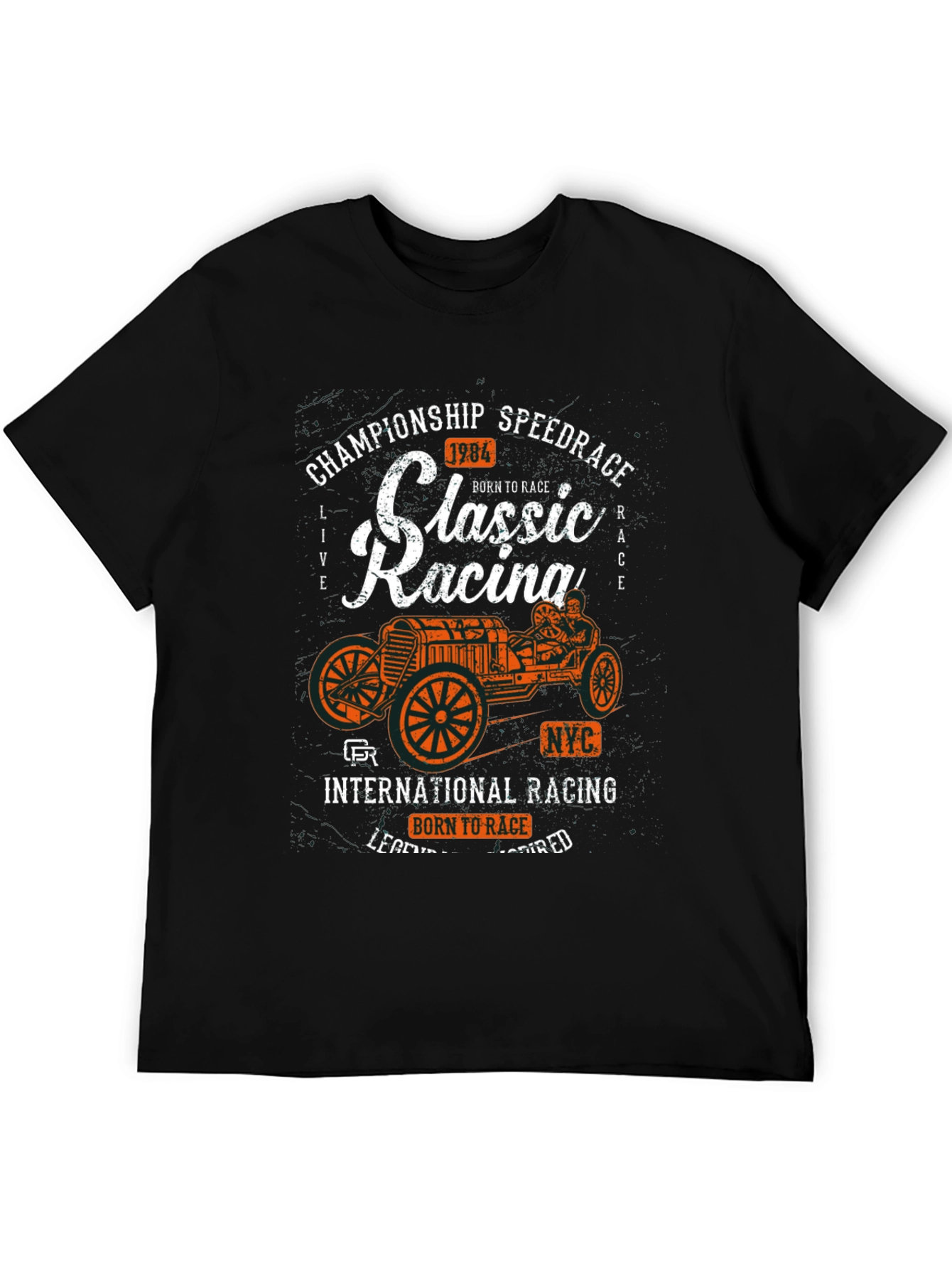 Classic Racing Tee - Born to Race Speed