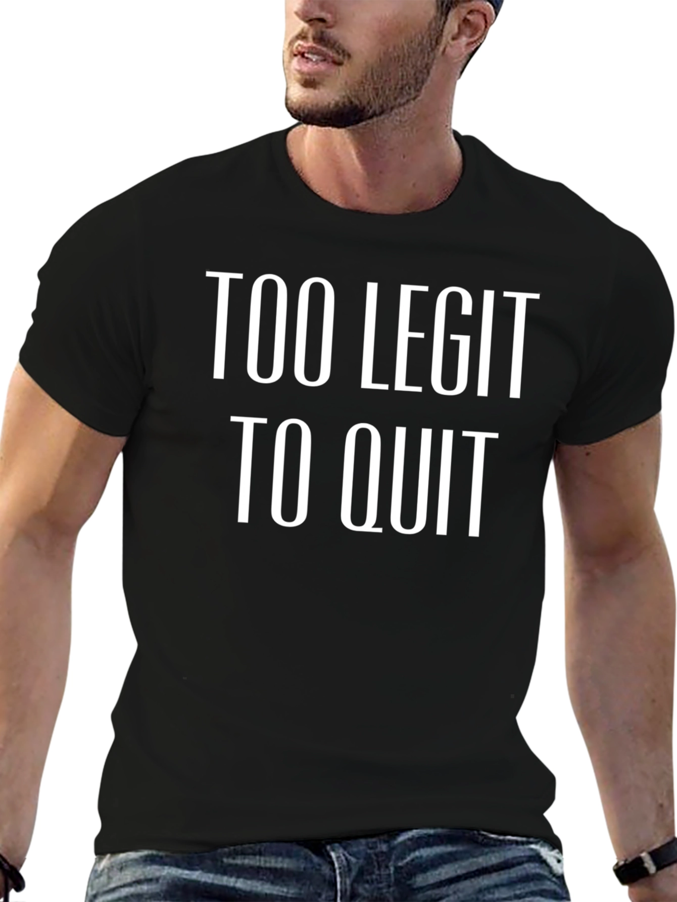 Too Legit To Quit Graphic Tee