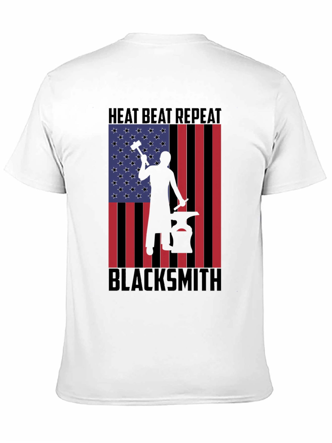 Blacksmith American Flag Graphic Tee