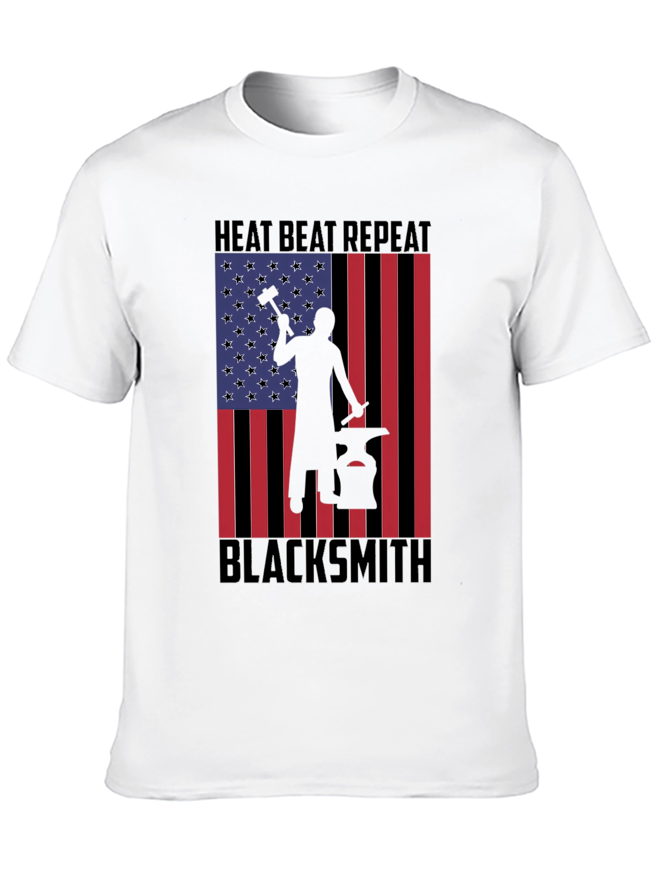Blacksmith American Flag Graphic Tee