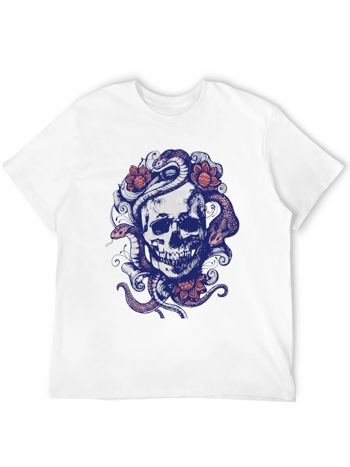 Skull & Snakes Graphic Tee