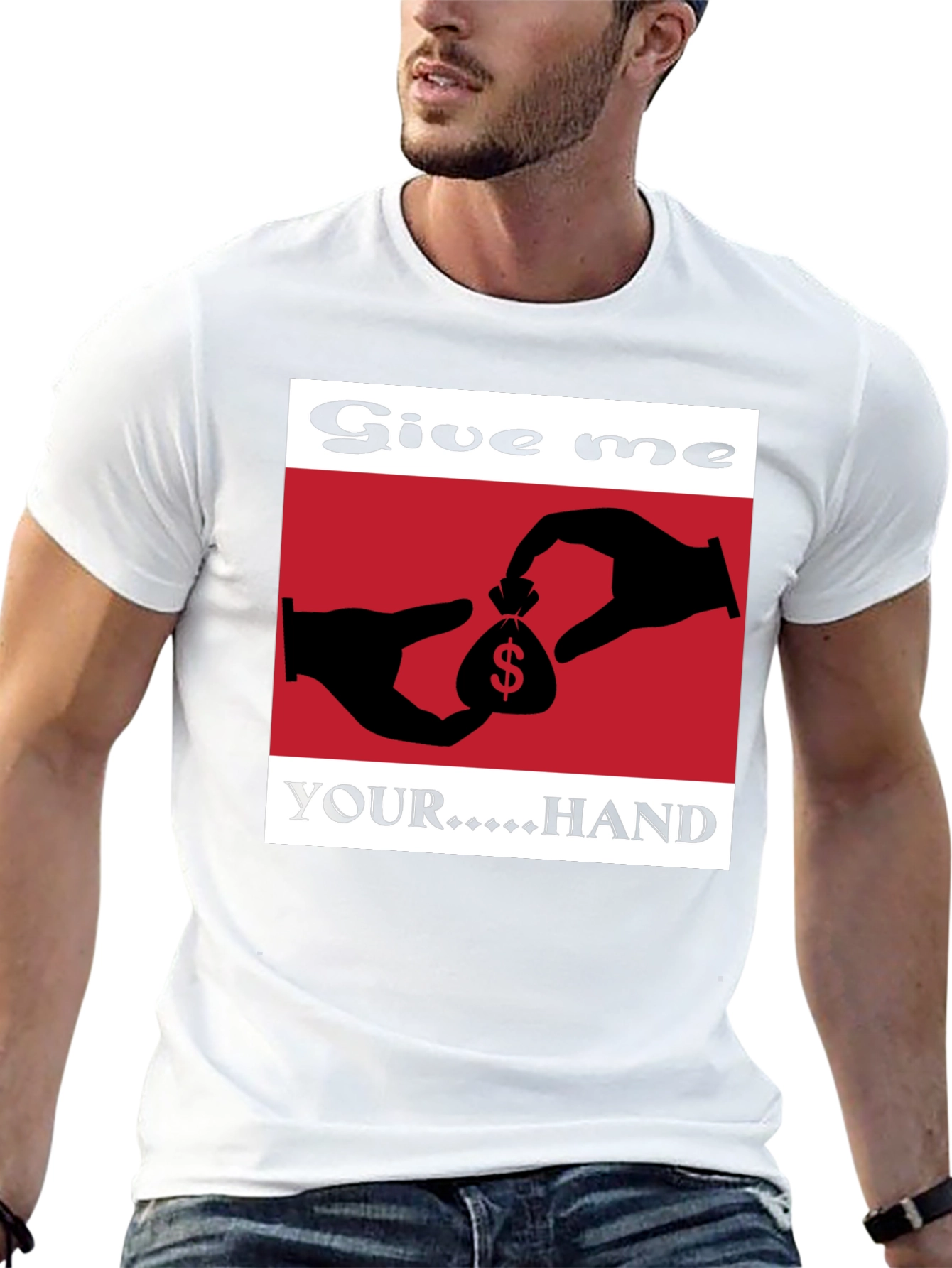 Give me your hand t-shirt