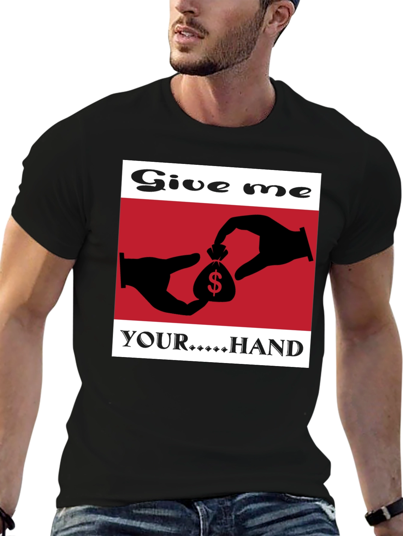 Give me your hand t-shirt