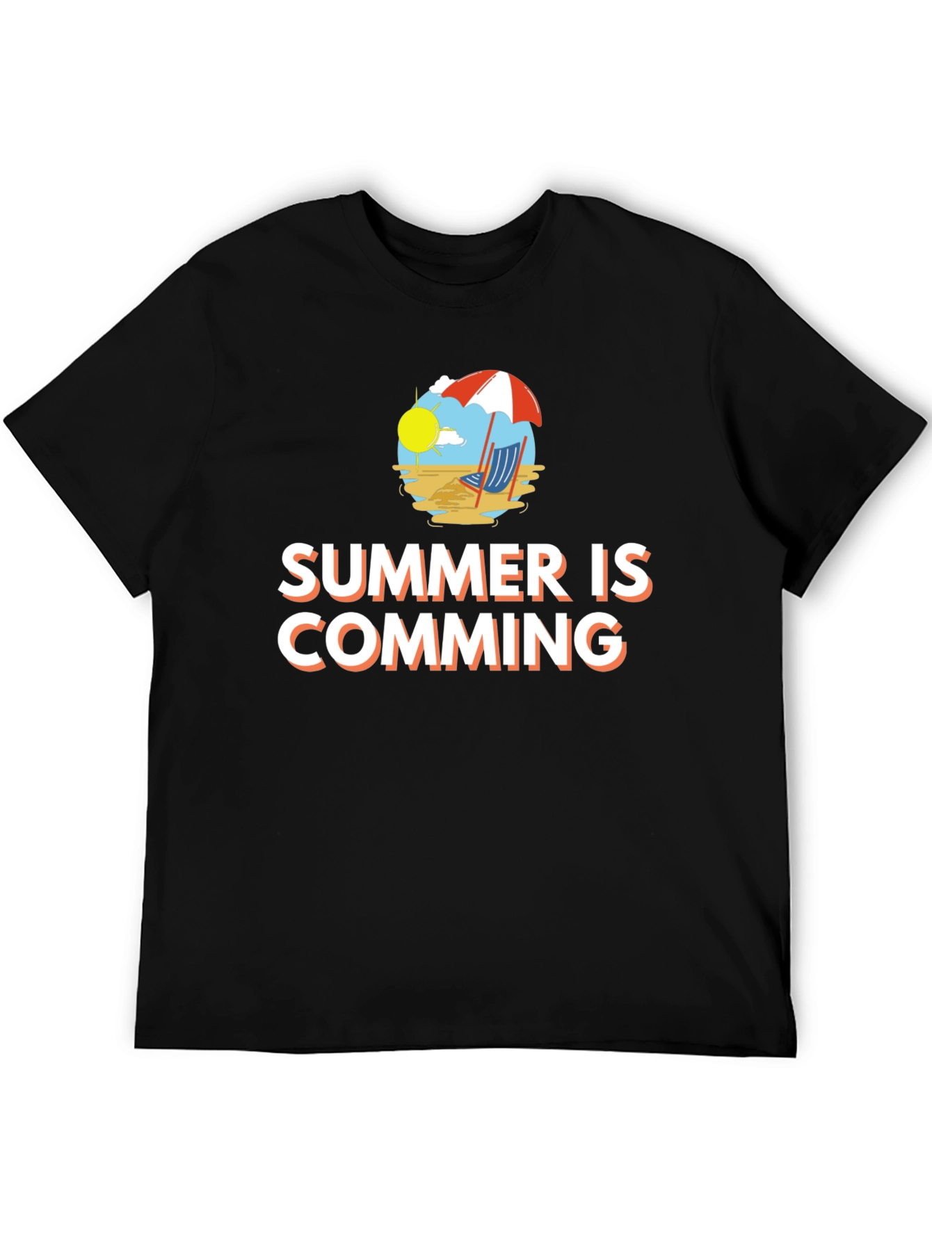 Summer Is Comming Beach T-Shirt