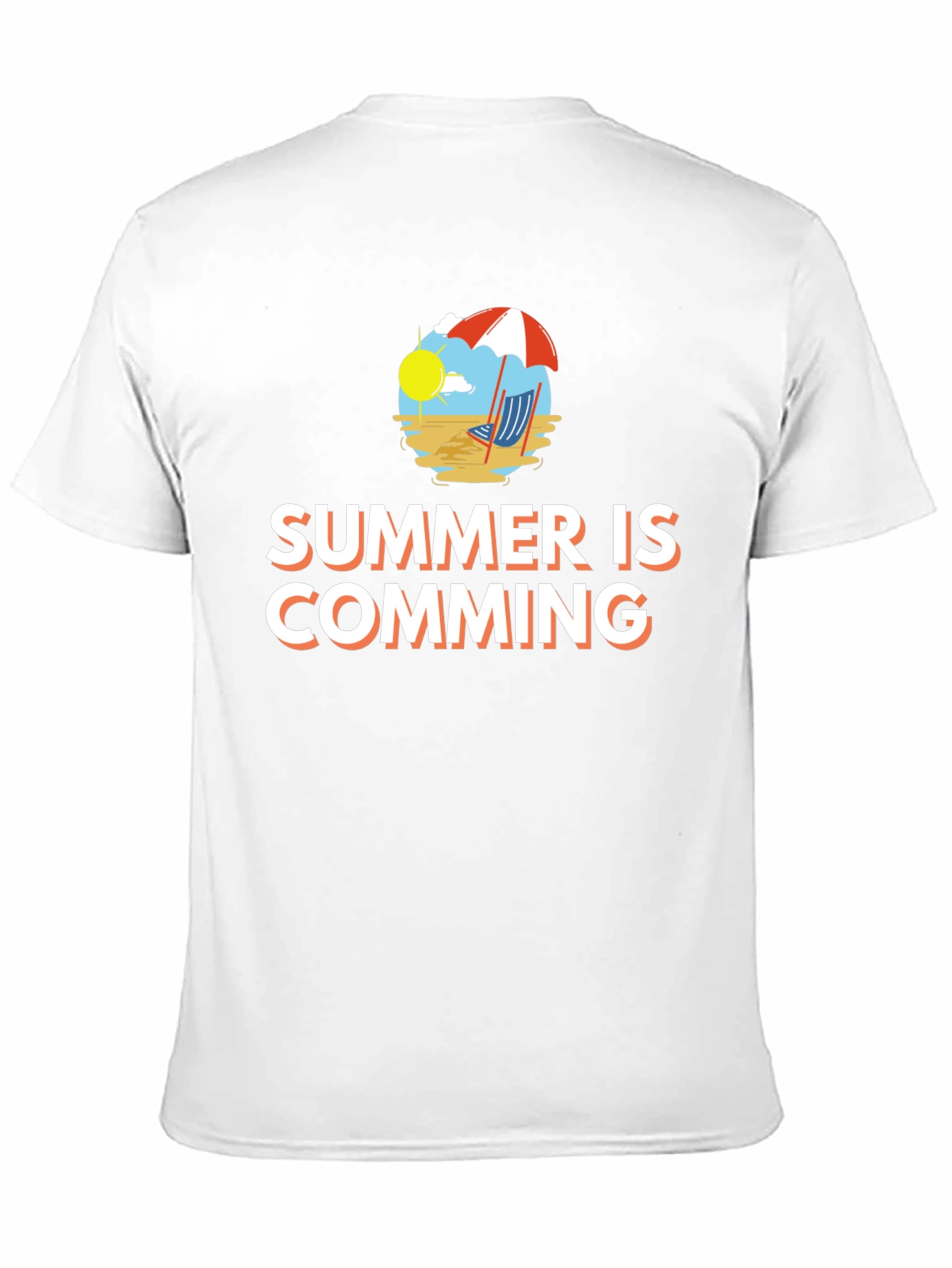 Summer Is Comming Beach T-Shirt