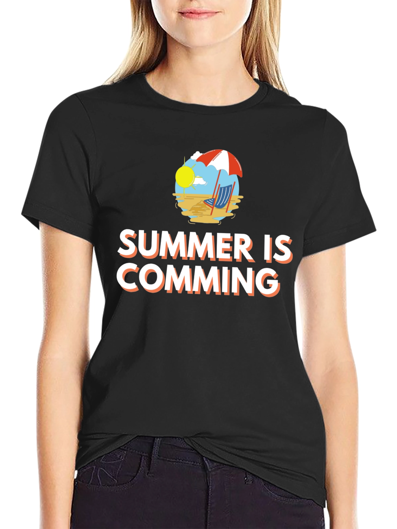 Summer Is Comming Beach T-Shirt