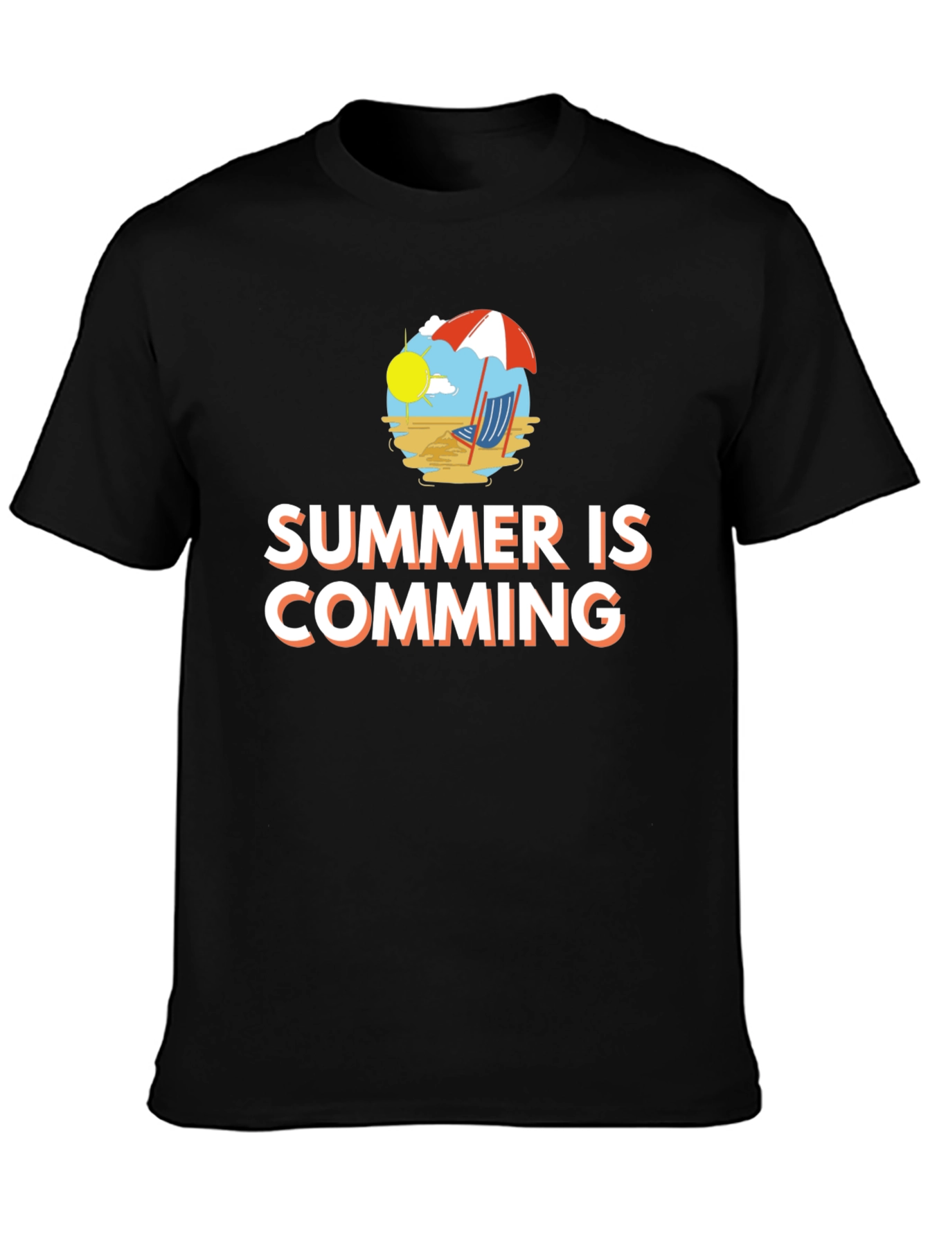 Summer Is Comming Beach T-Shirt