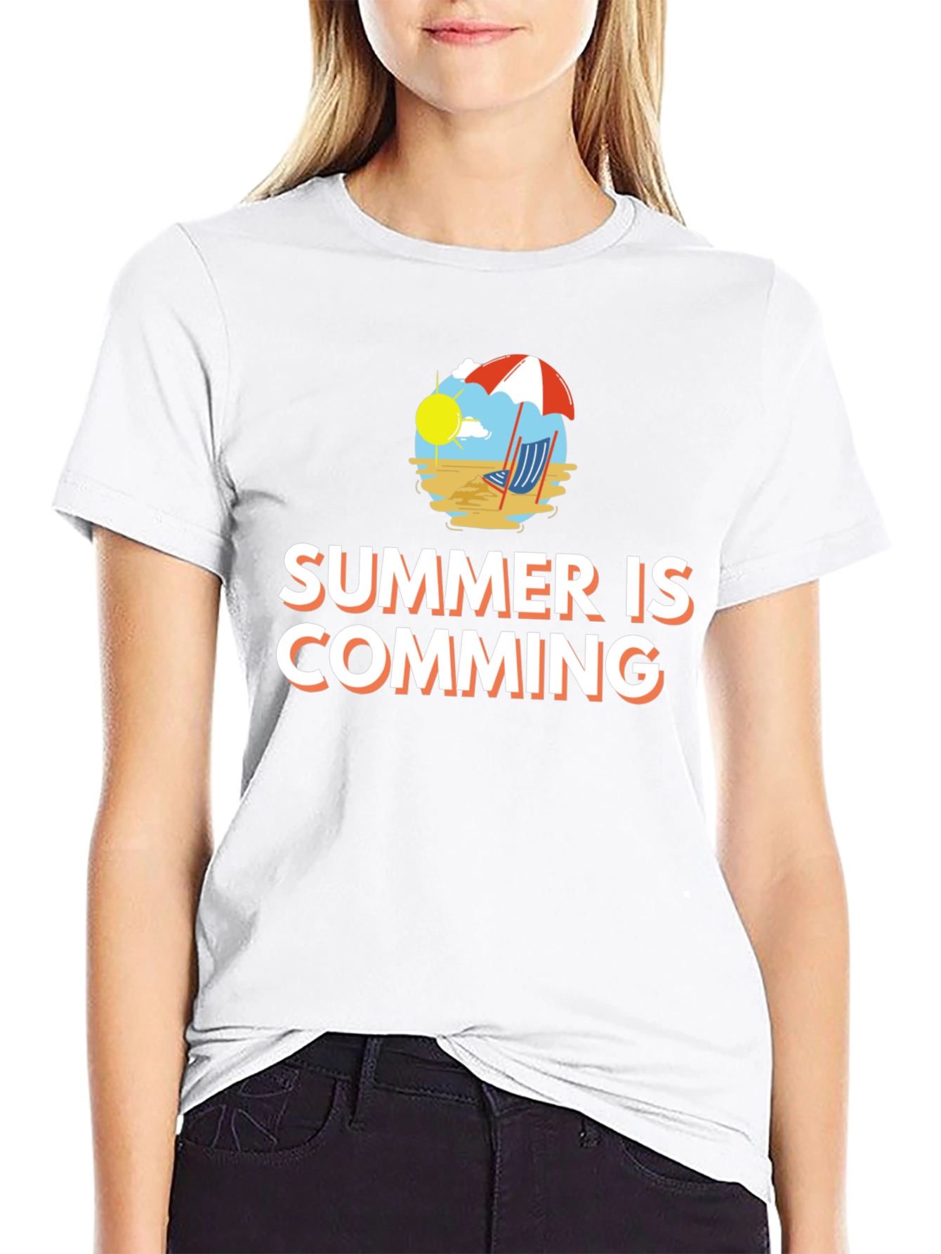 Summer Is Comming Beach T-Shirt