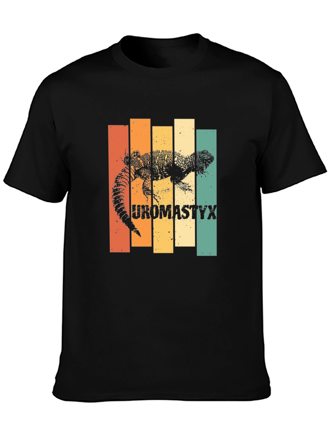 Uromastyx Lizard Retro T-Shirt