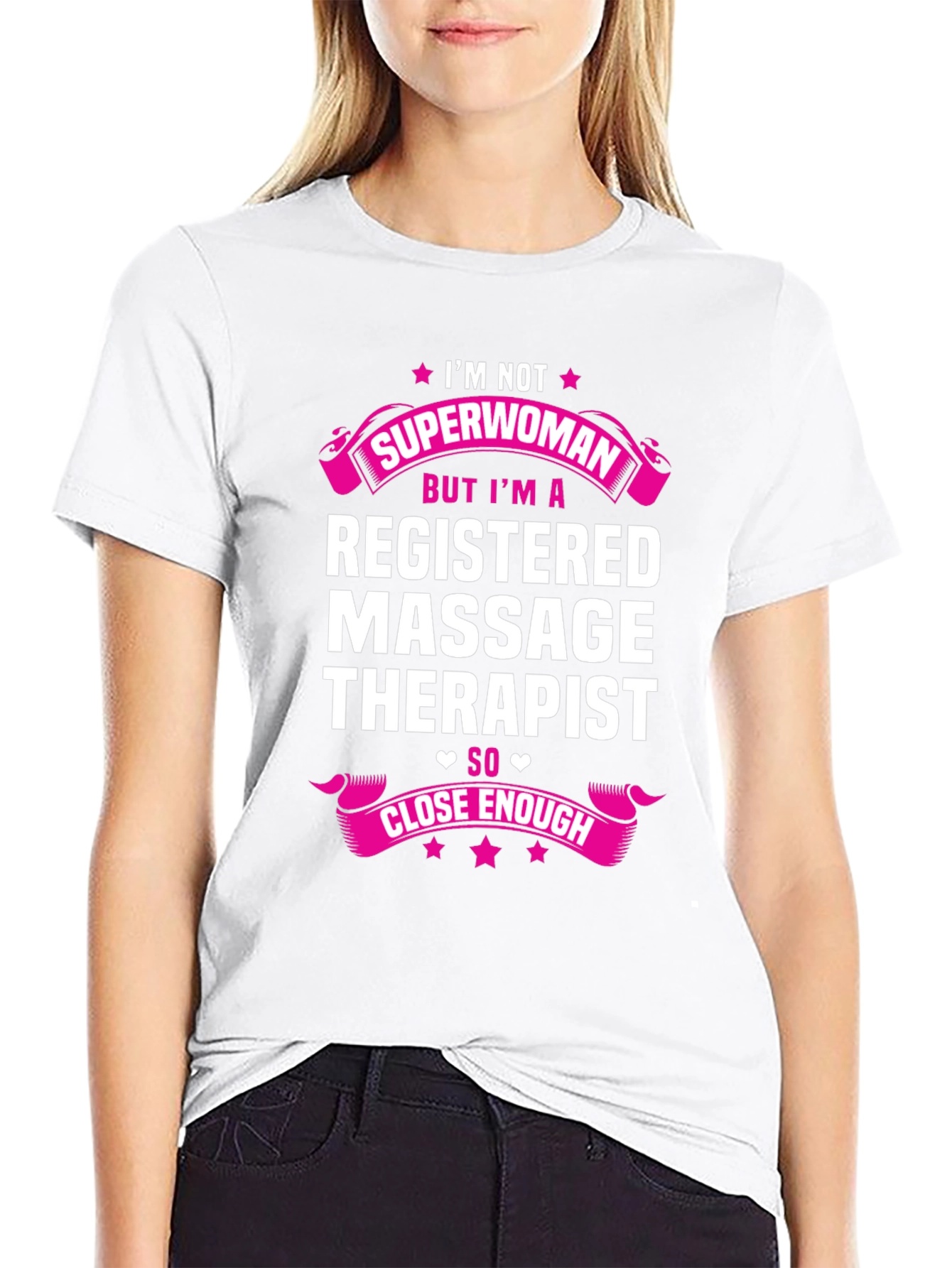 Registered Massage Therapist Funny Graphic T-Shirt