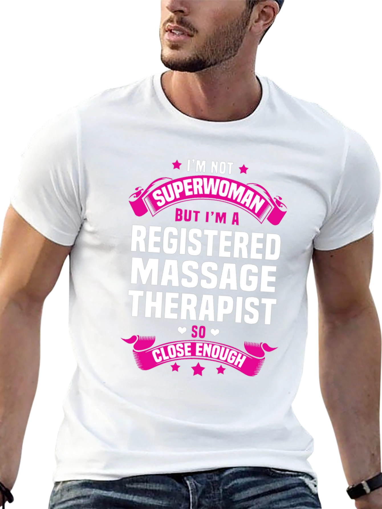 Registered Massage Therapist Funny Graphic T-Shirt