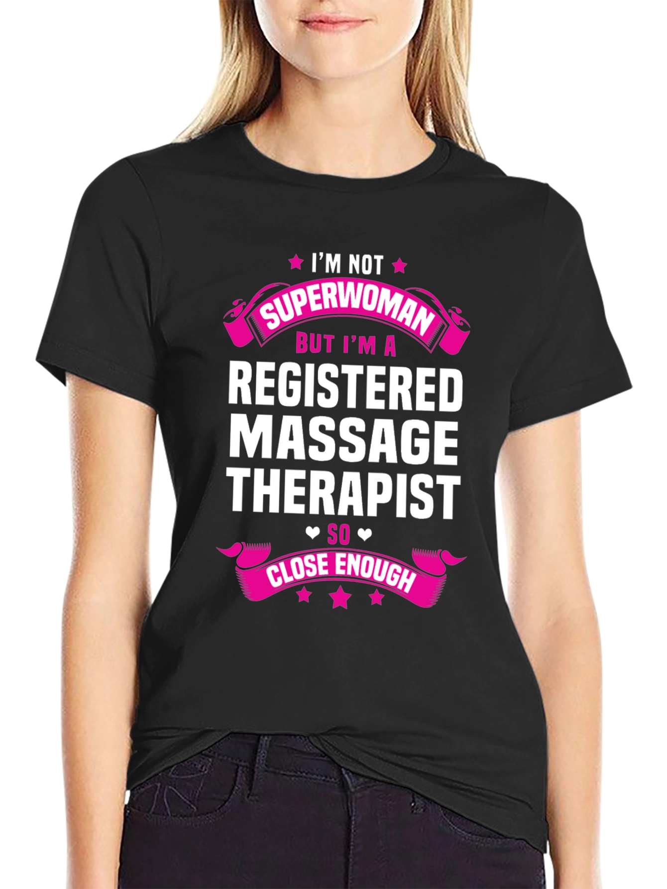 Registered Massage Therapist Funny Graphic T-Shirt