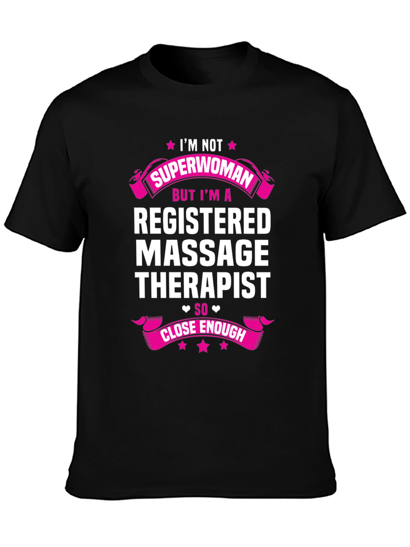 Registered Massage Therapist Funny Graphic T-Shirt