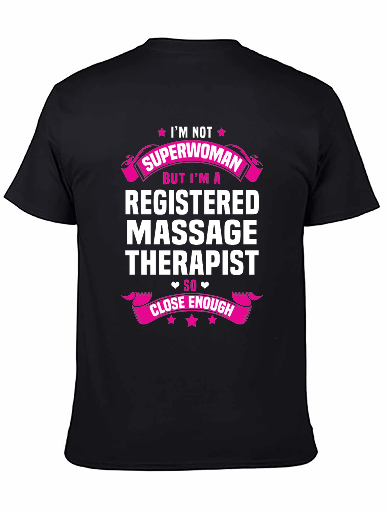 Registered Massage Therapist Funny Graphic T-Shirt