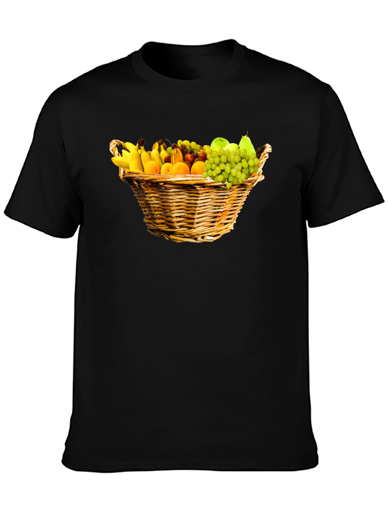 Fruit Basket Graphic Tee - Stylish Cotton Comfort