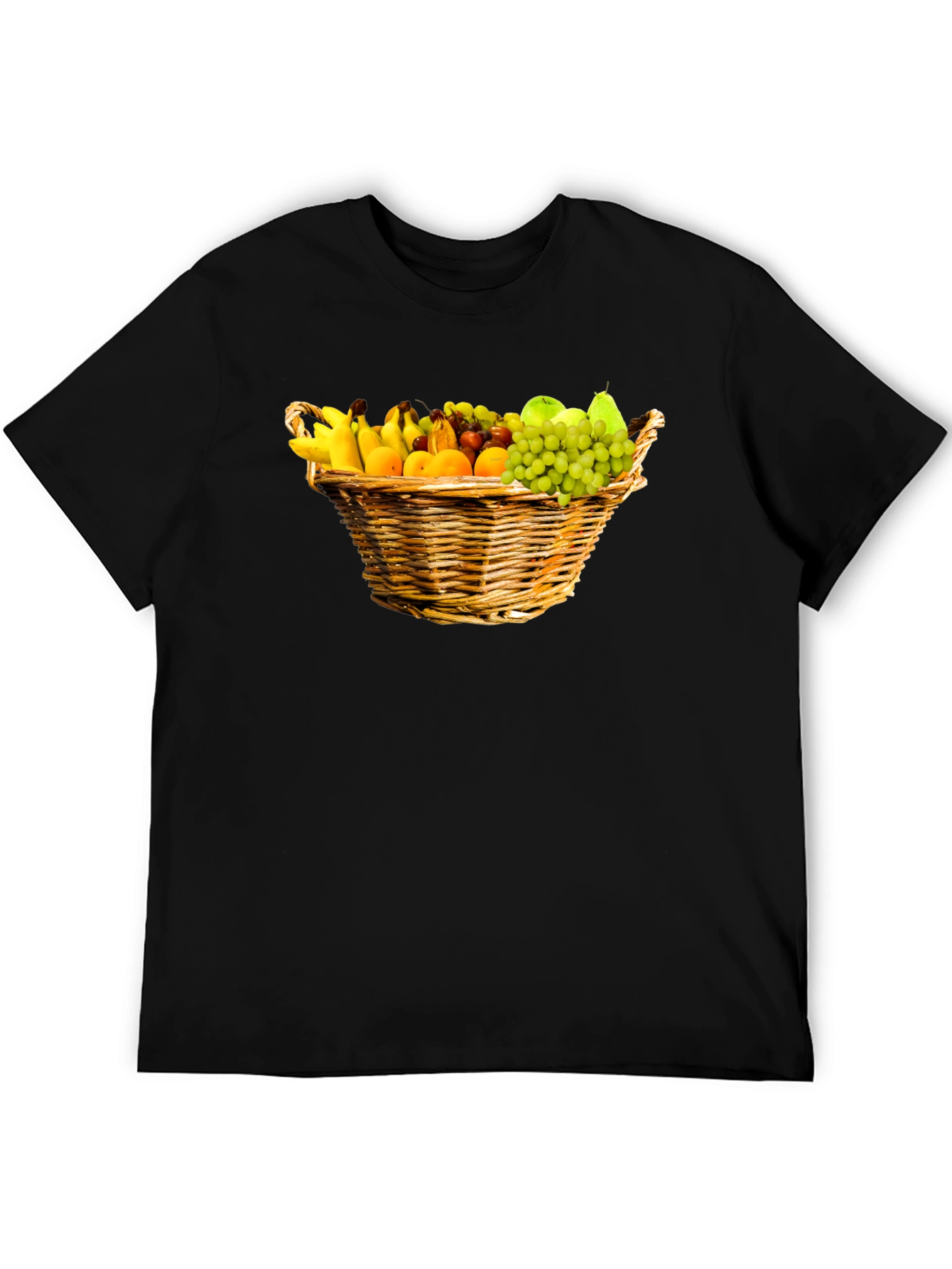 Fruit Basket Graphic Tee - Stylish Cotton Comfort