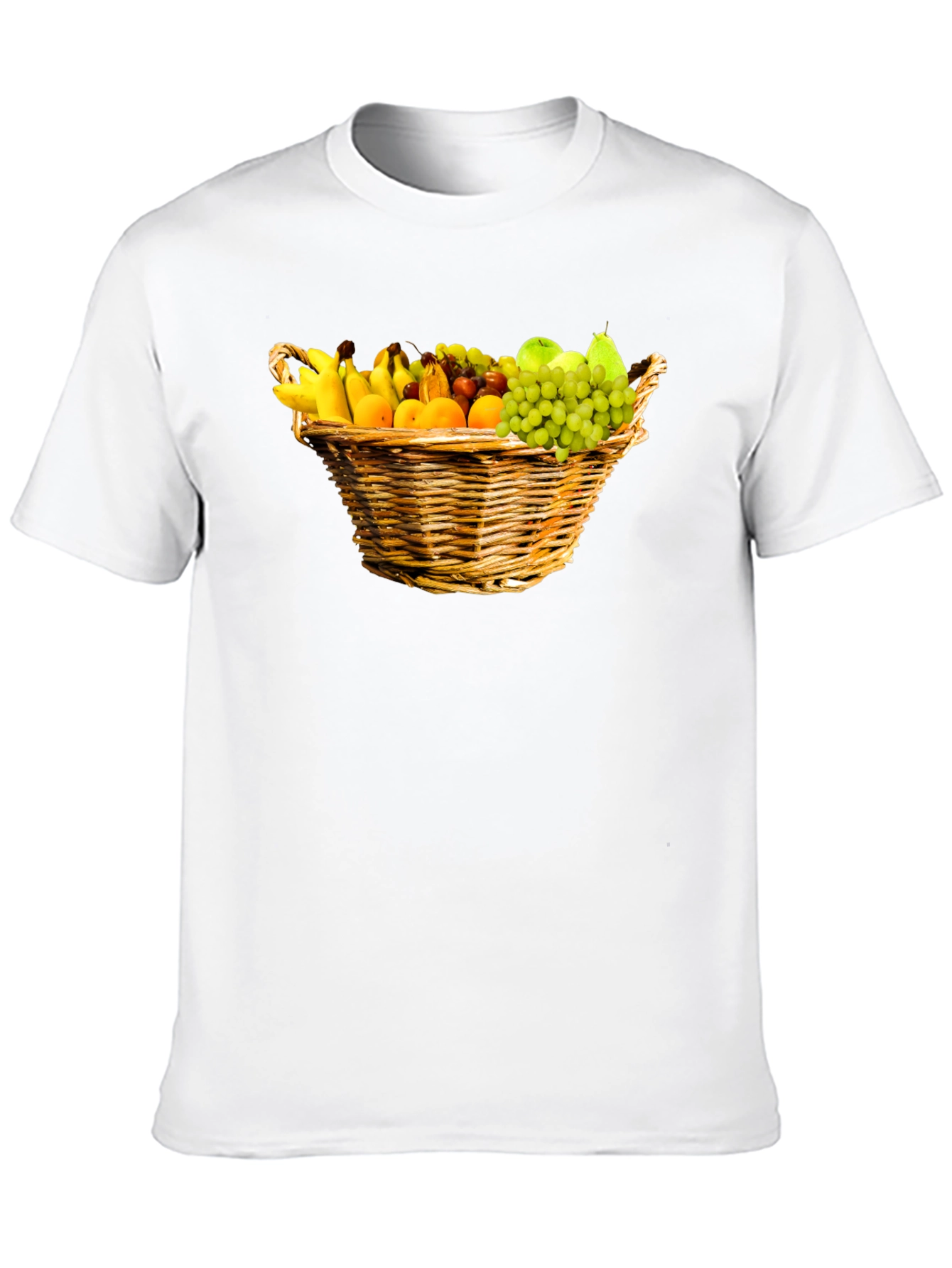 Fruit Basket Graphic Tee - Stylish Cotton Comfort