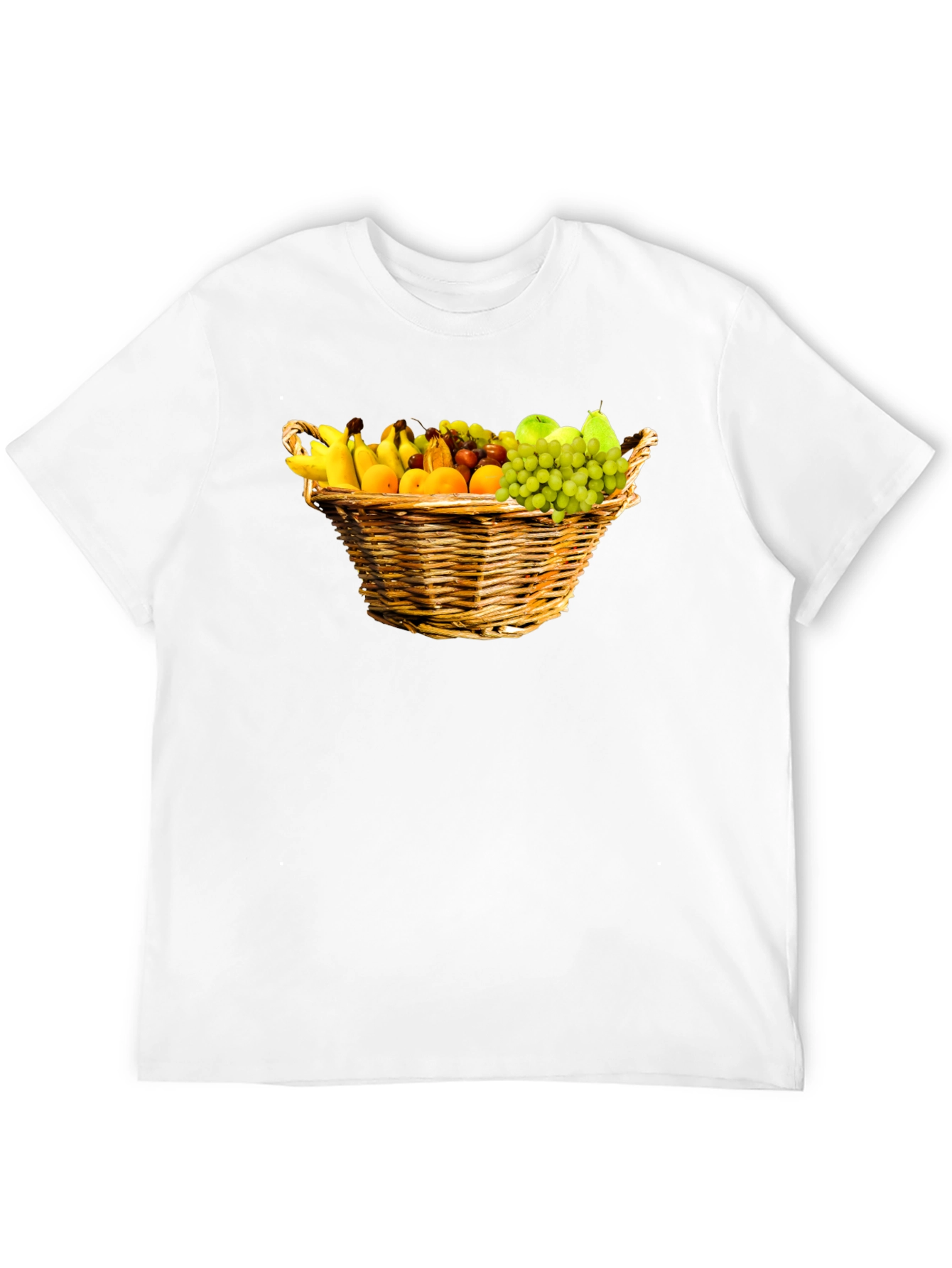 Fruit Basket Graphic Tee - Stylish Cotton Comfort