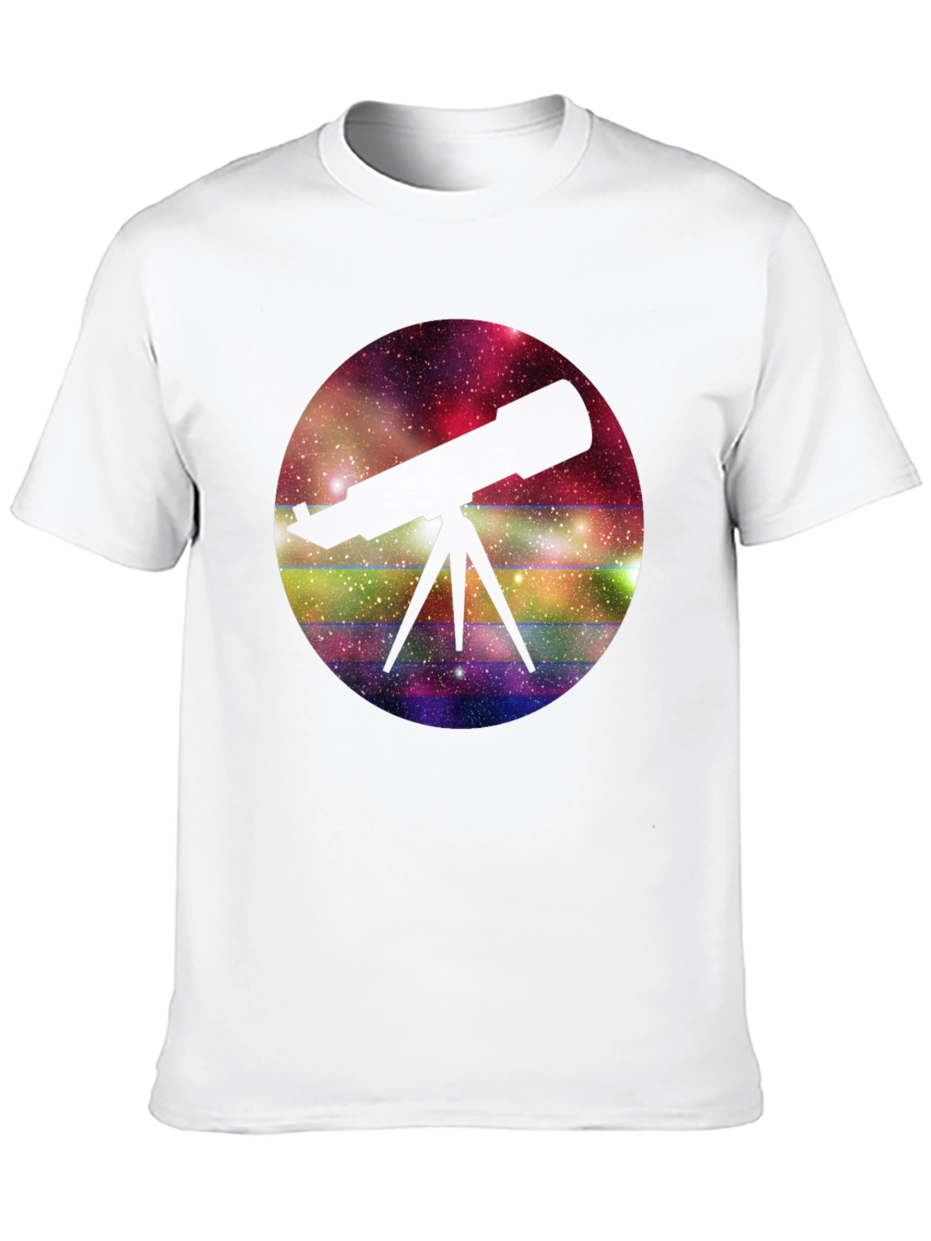 Telescope Galaxy T-Shirt - Explore the Universe
