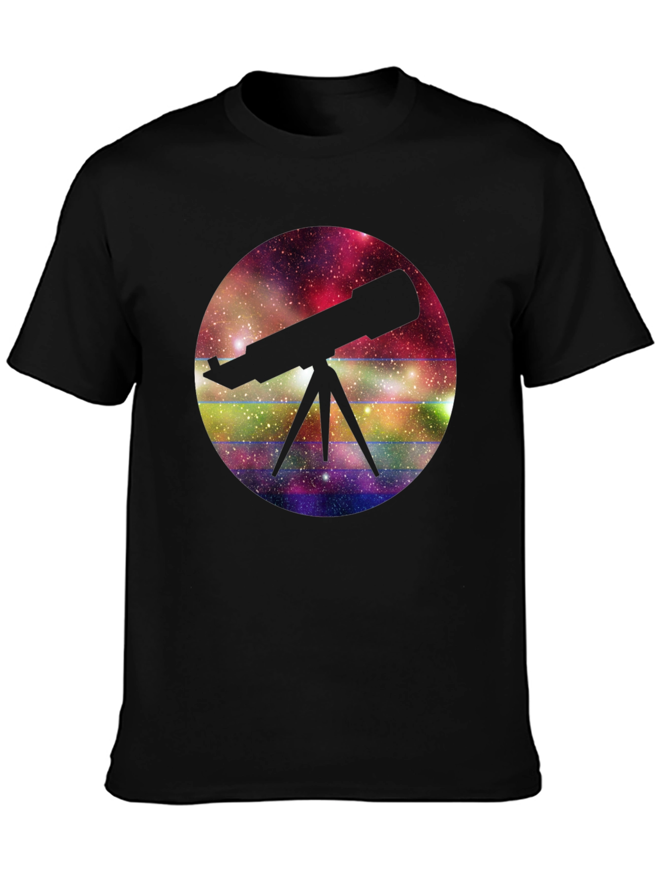 Telescope Galaxy T-Shirt - Explore the Universe