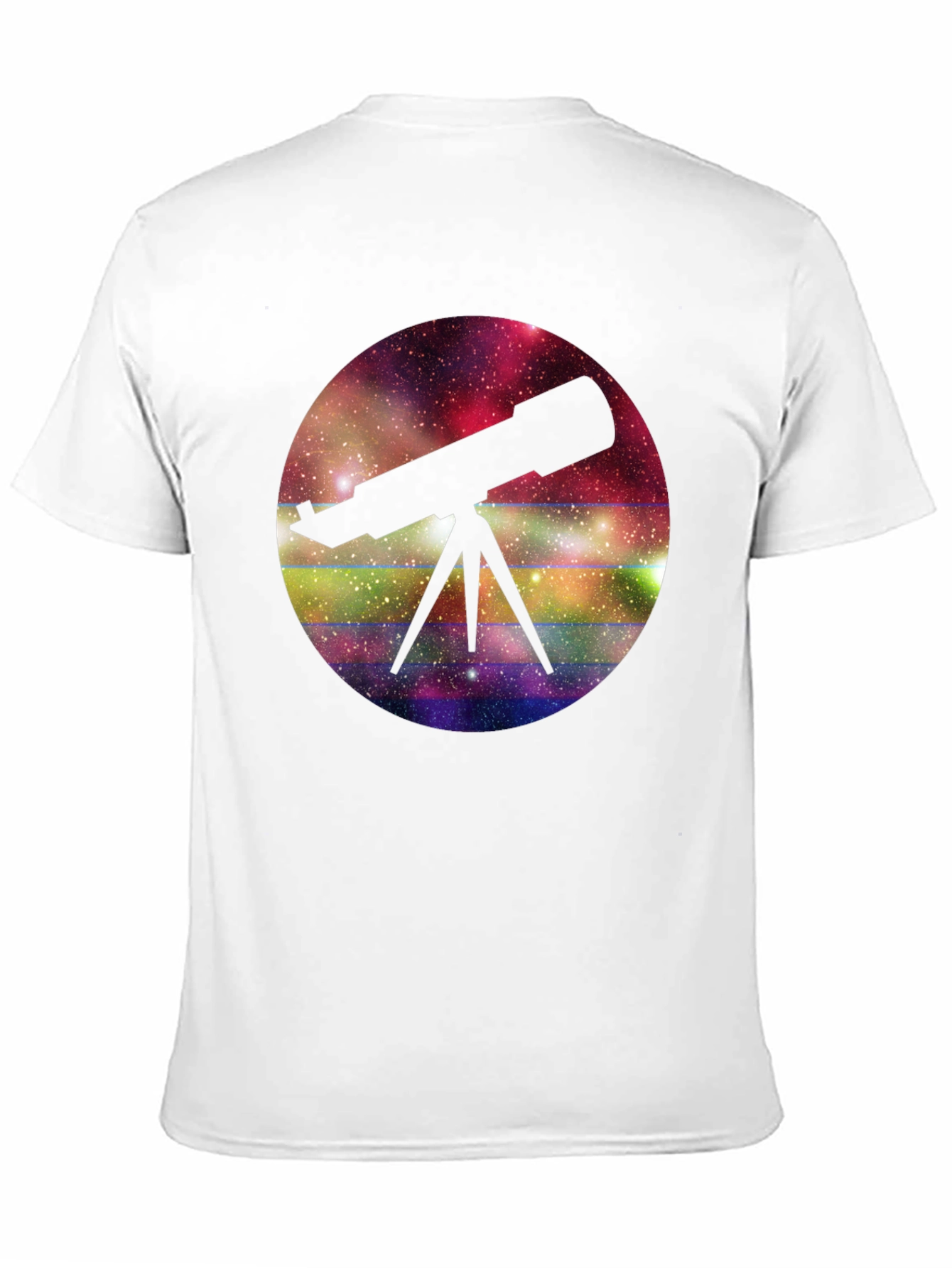 Telescope Galaxy T-Shirt - Explore the Universe