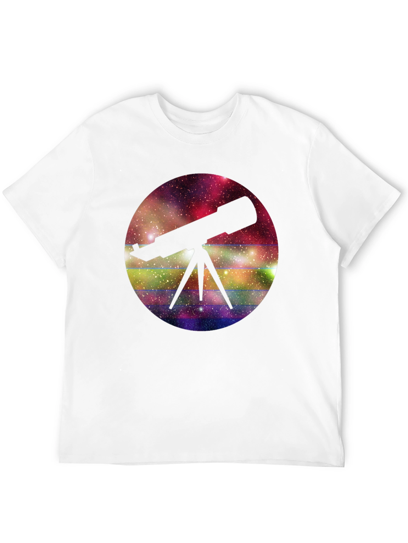 Telescope Galaxy T-Shirt - Explore the Universe