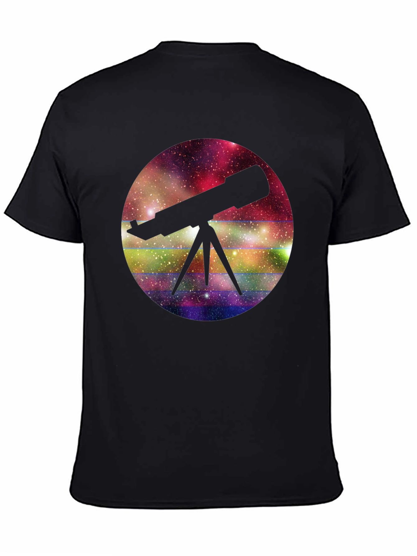 Telescope Galaxy T-Shirt - Explore the Universe