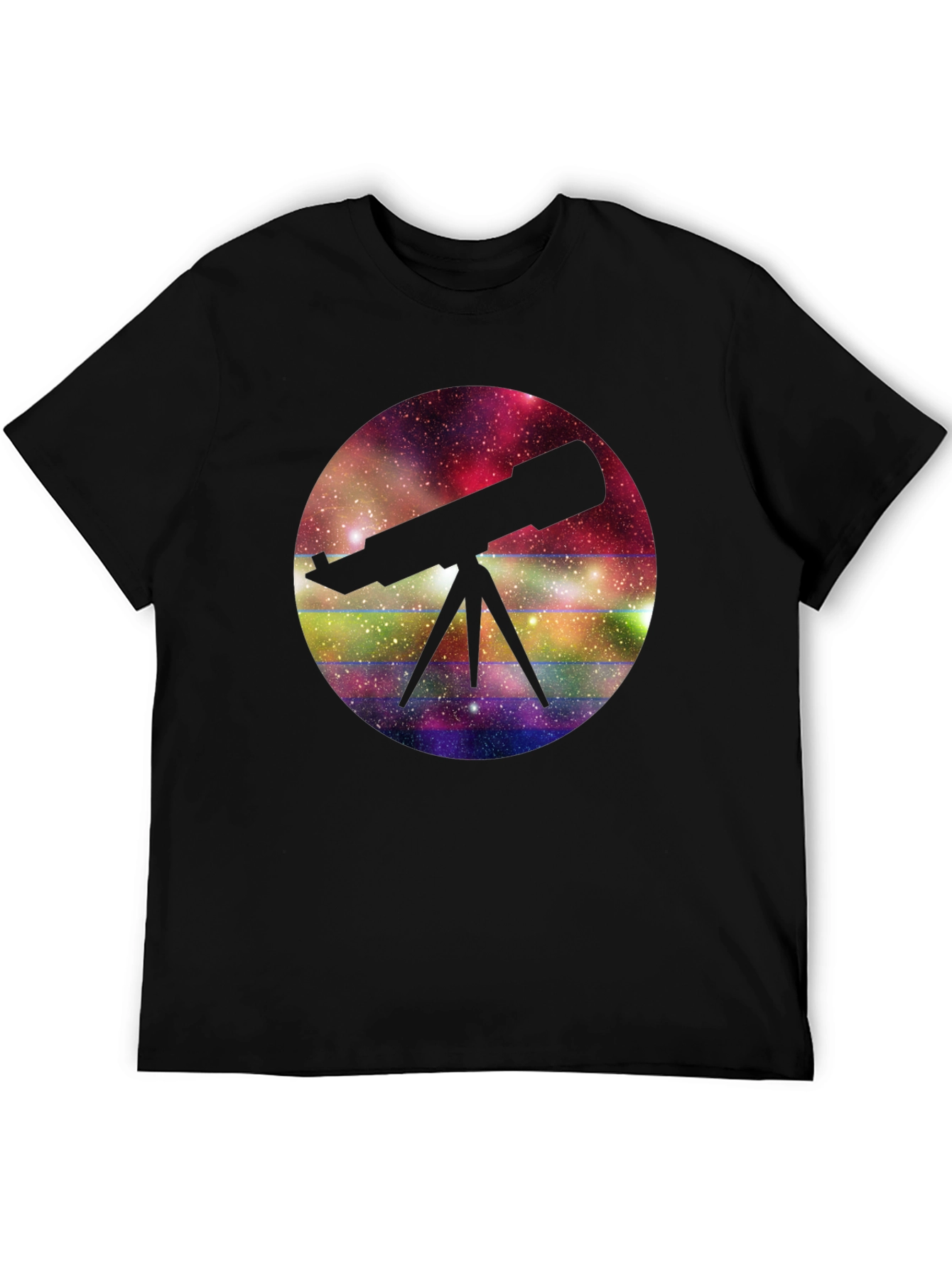 Telescope Galaxy T-Shirt - Explore the Universe
