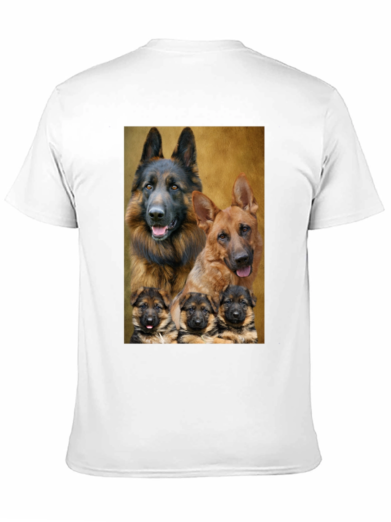 German Shepherd Family T-Shirt - Dog Lover Tee