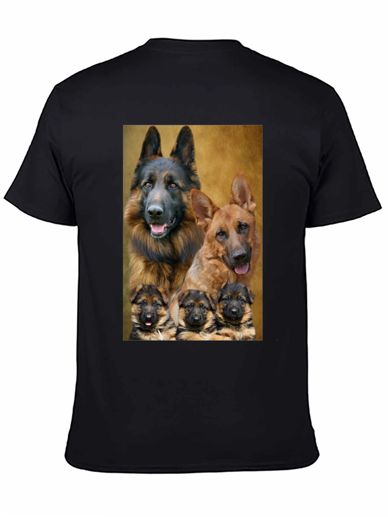 German Shepherd Family T-Shirt - Dog Lover Tee