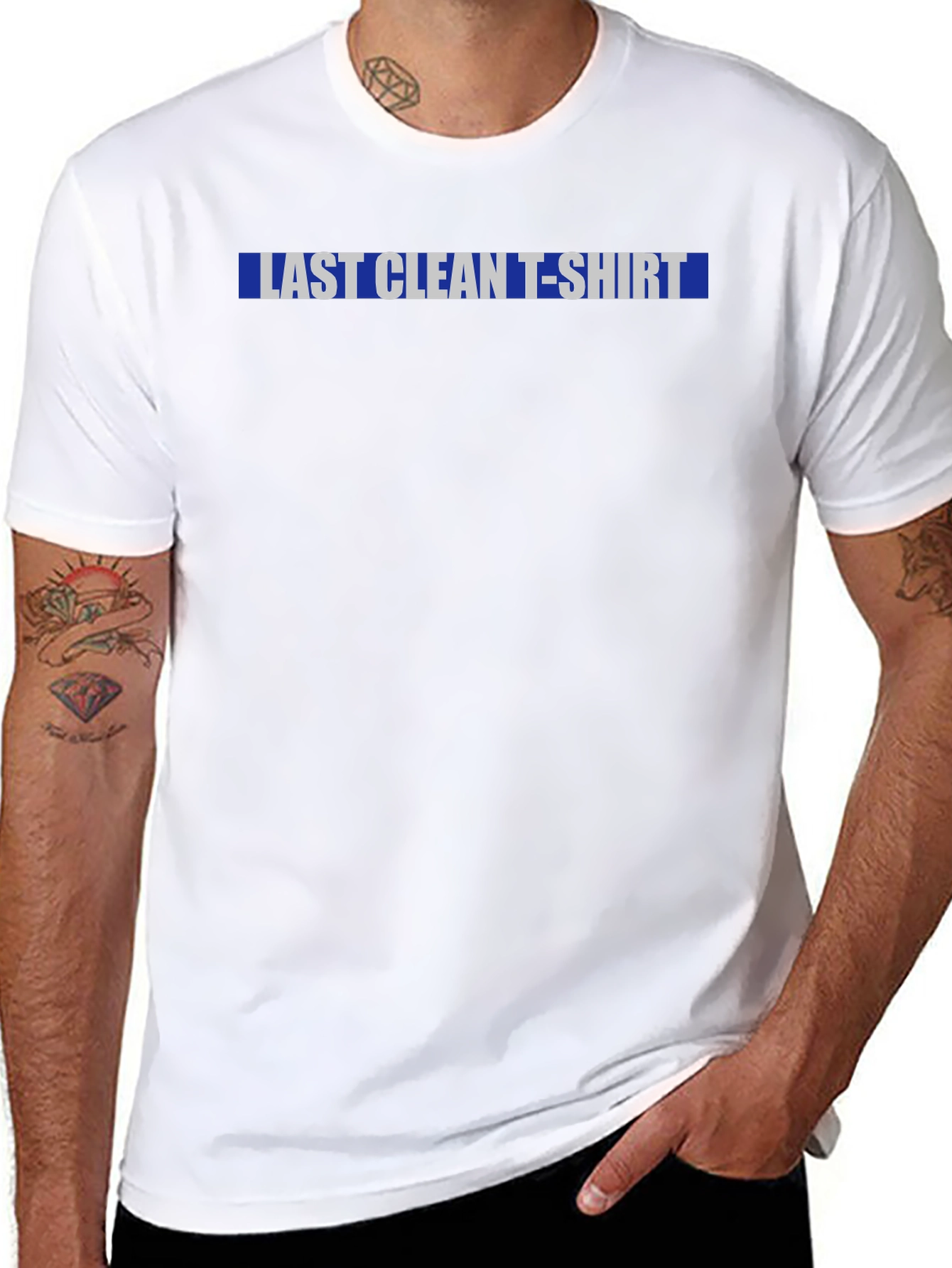Last Clean T-Shirt Graphic Tee - Casual Wear