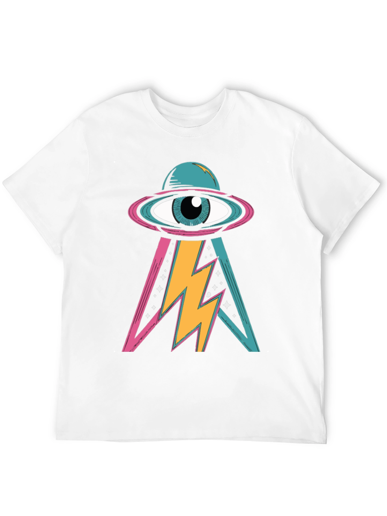 Eye See You Black Graphic T-Shirt