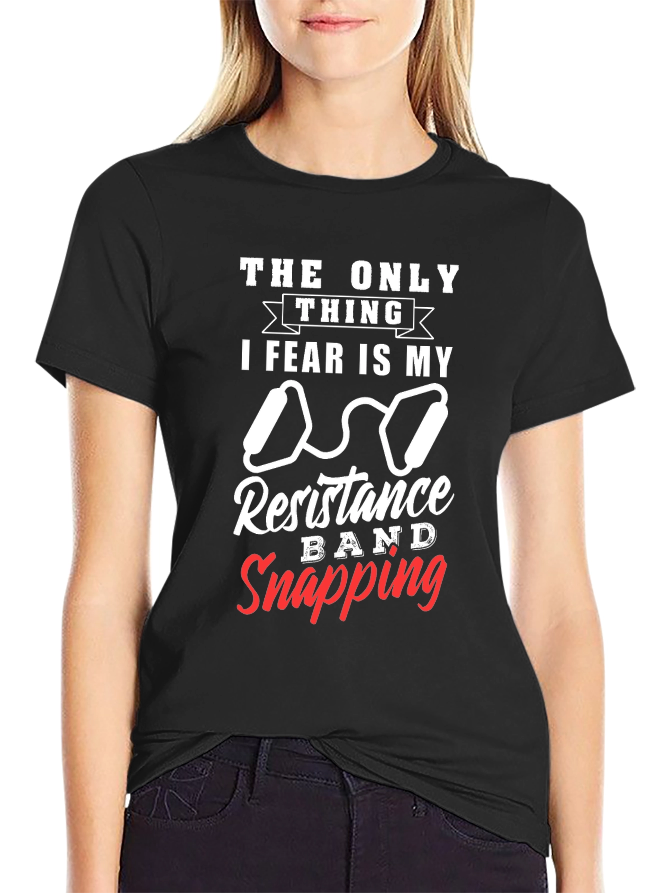 Funny Resistance Band T-Shirt