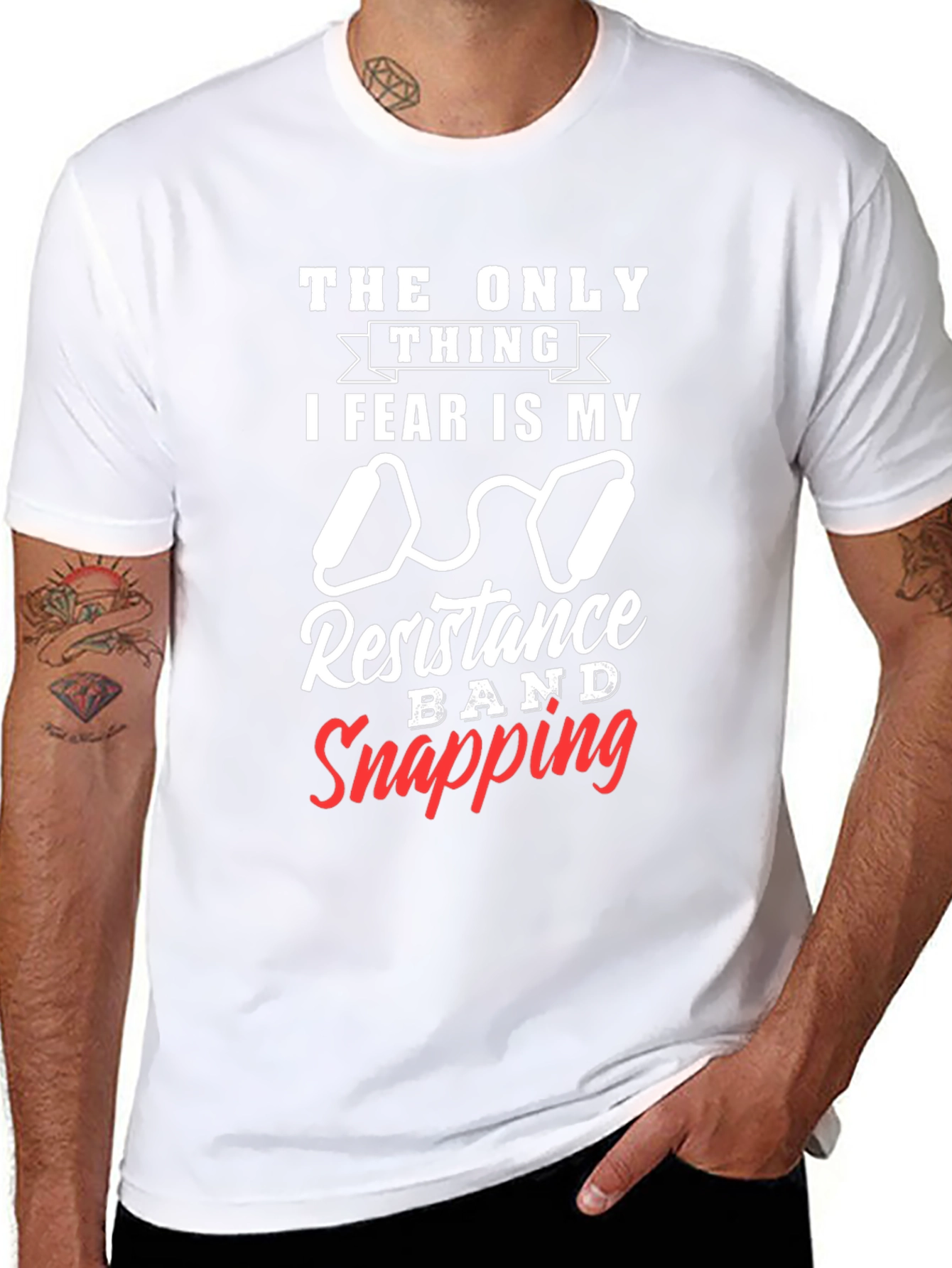 Funny Resistance Band T-Shirt