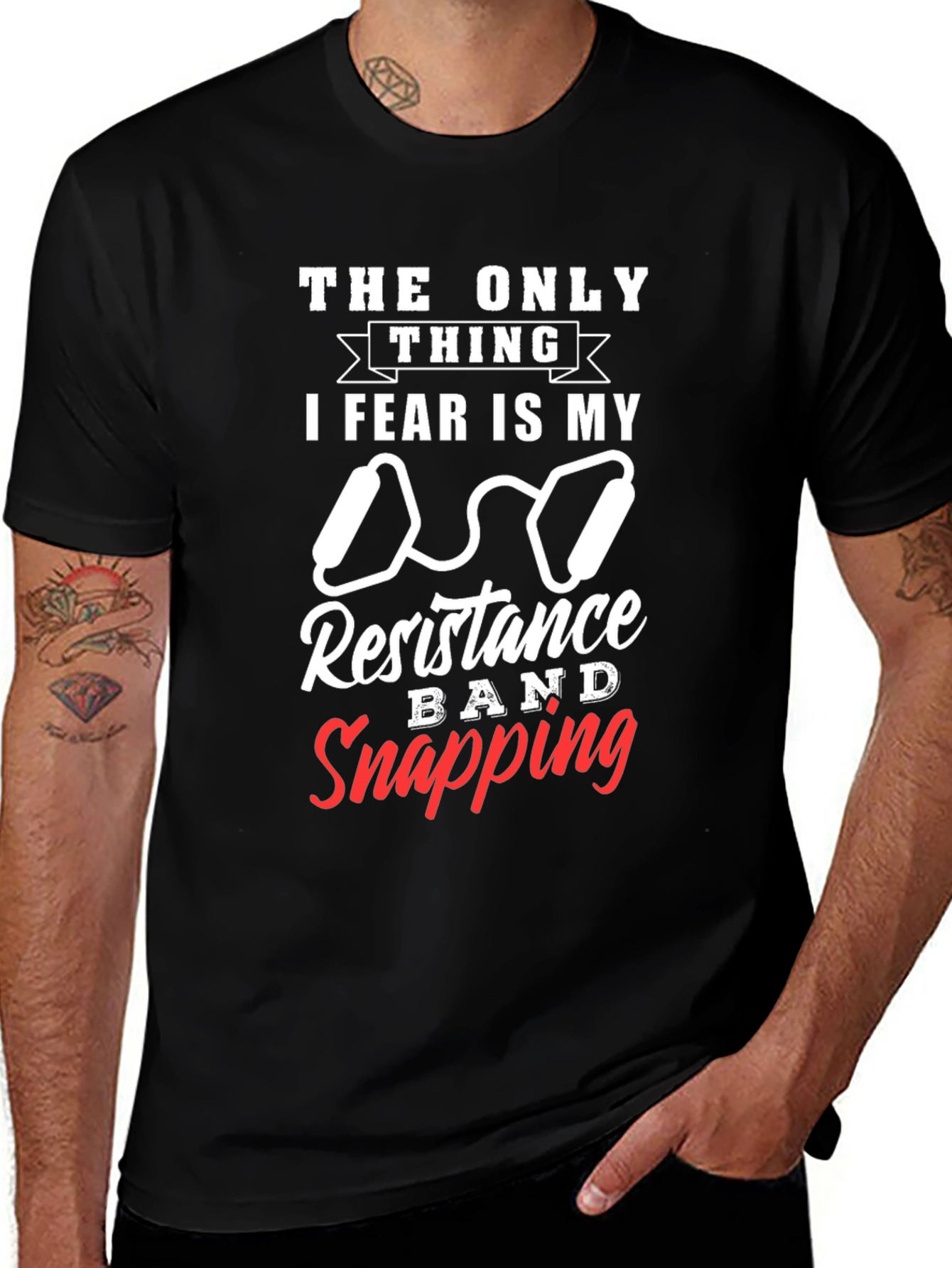 Funny Resistance Band T-Shirt