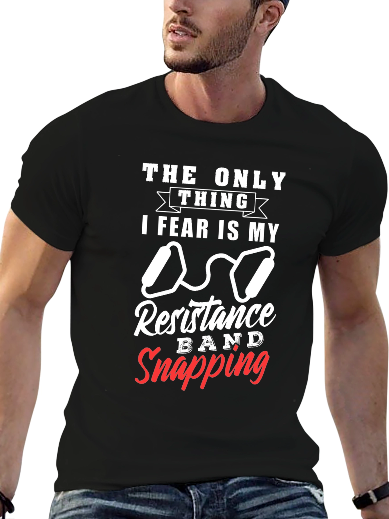 Funny Resistance Band T-Shirt