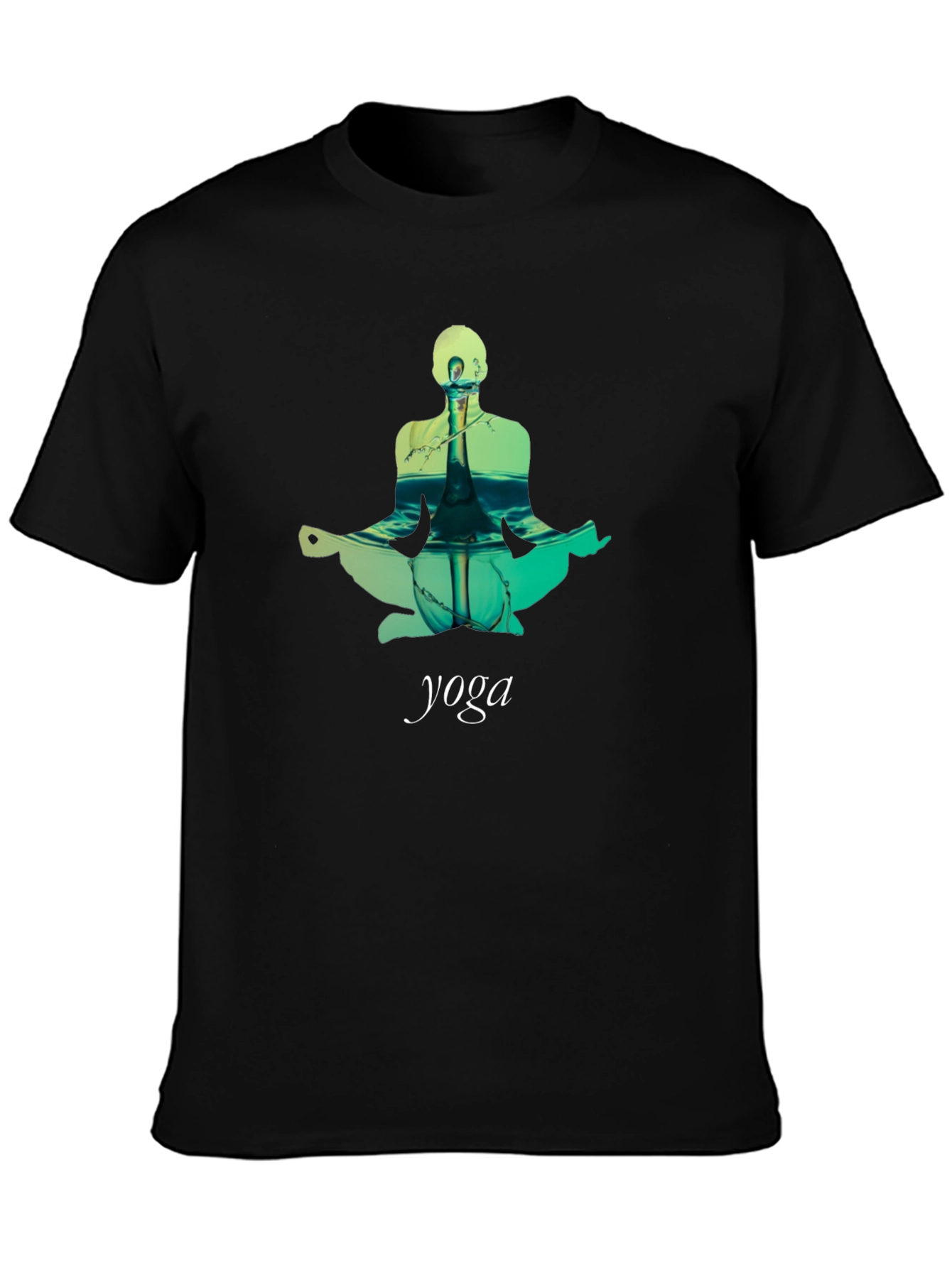 Yoga Pose T-Shirt - Meditative Design