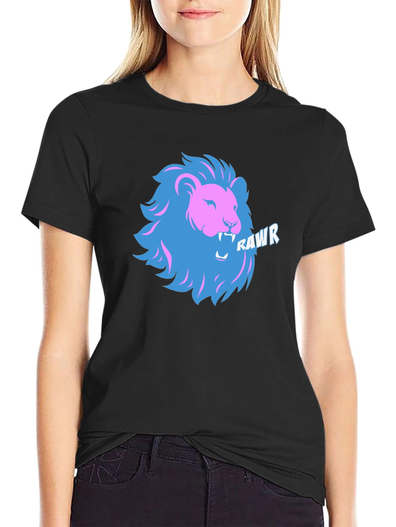 Roaring Lion Graphic Tee - Black