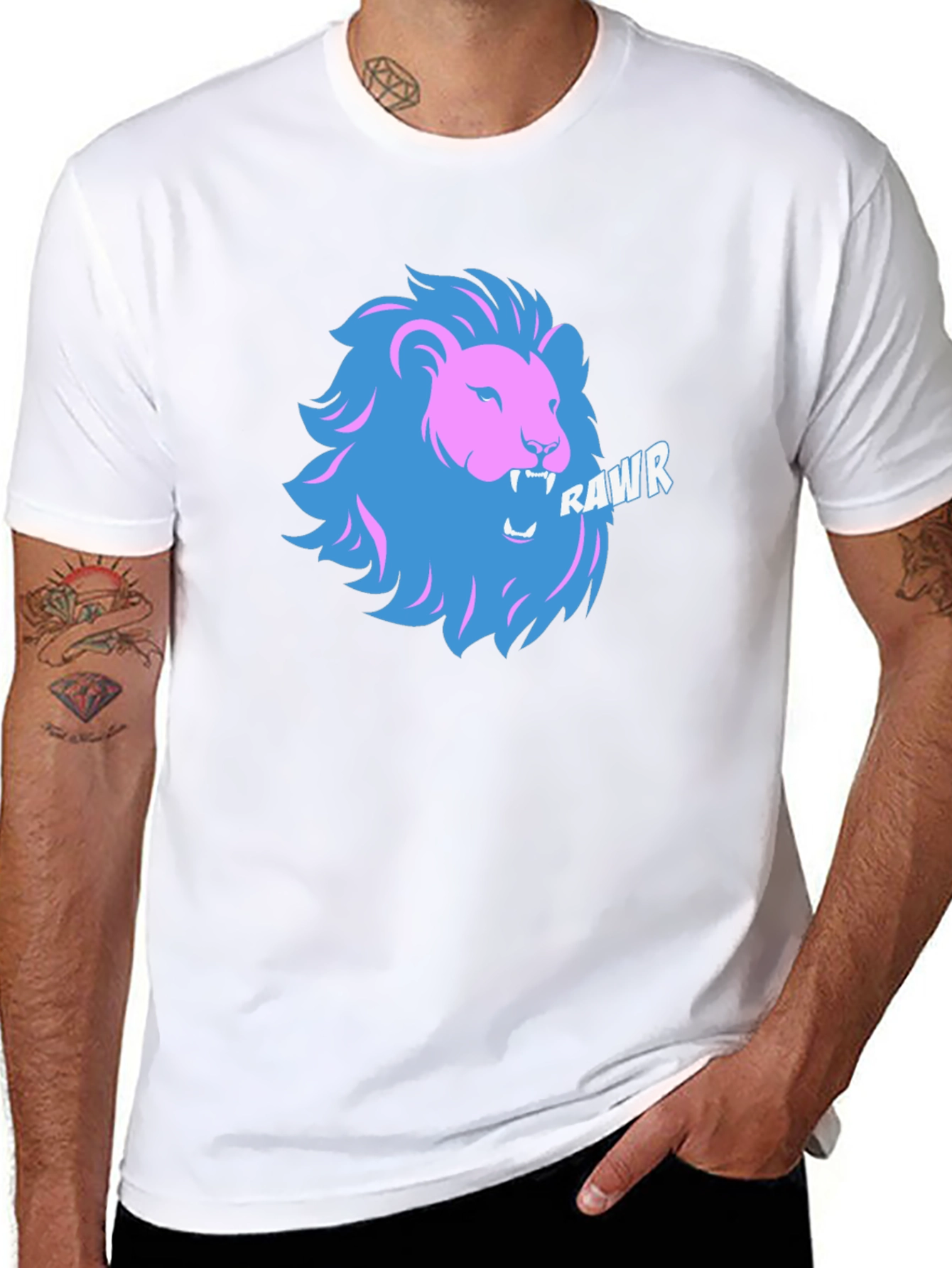Roaring Lion Graphic Tee - Black