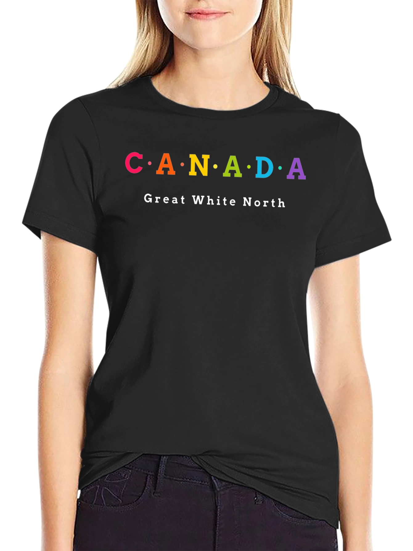 Canada Great White North Graphic Tee
