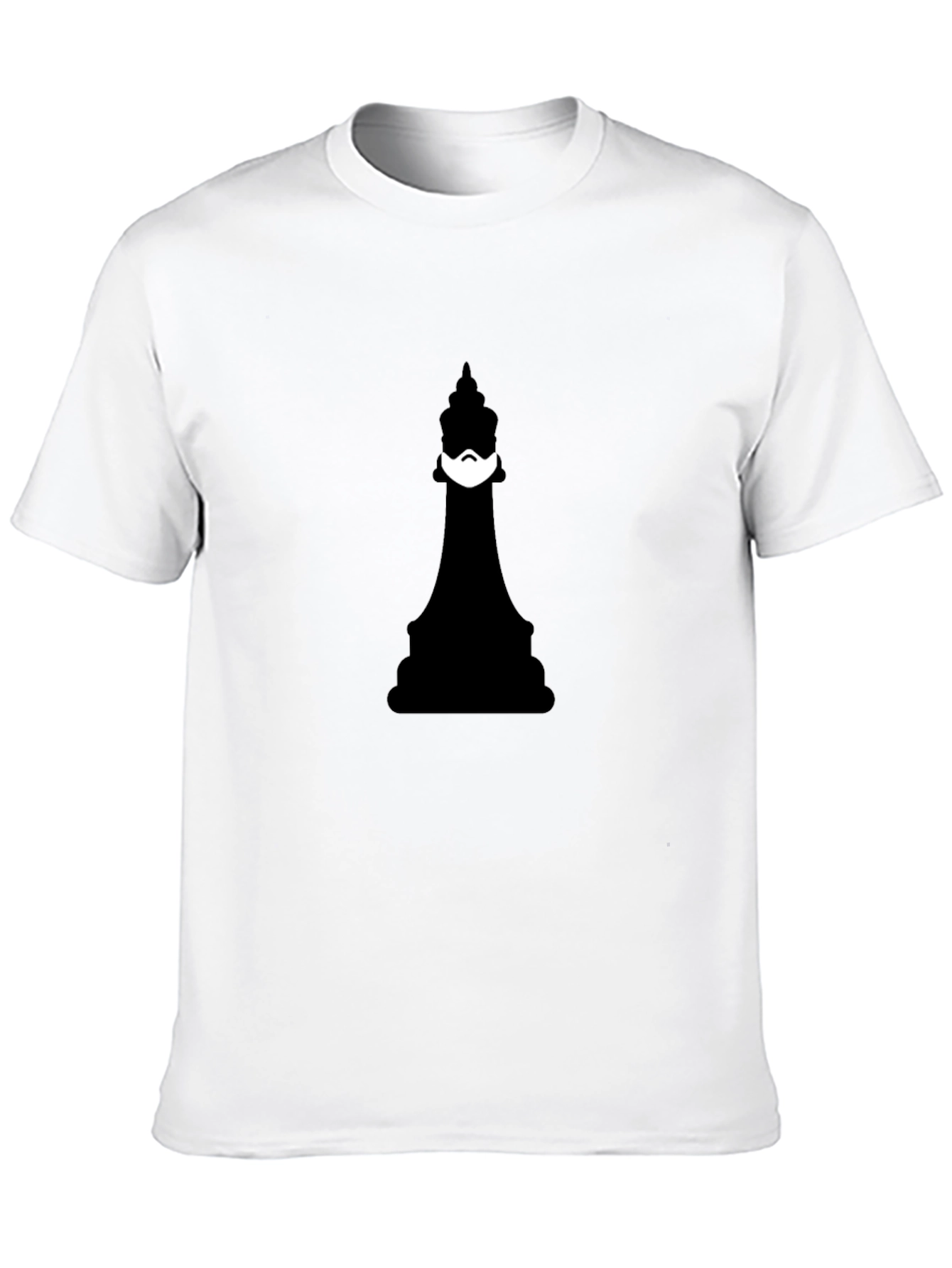 Chess Piece Graphic T-Shirt - Stylish Casual Wear