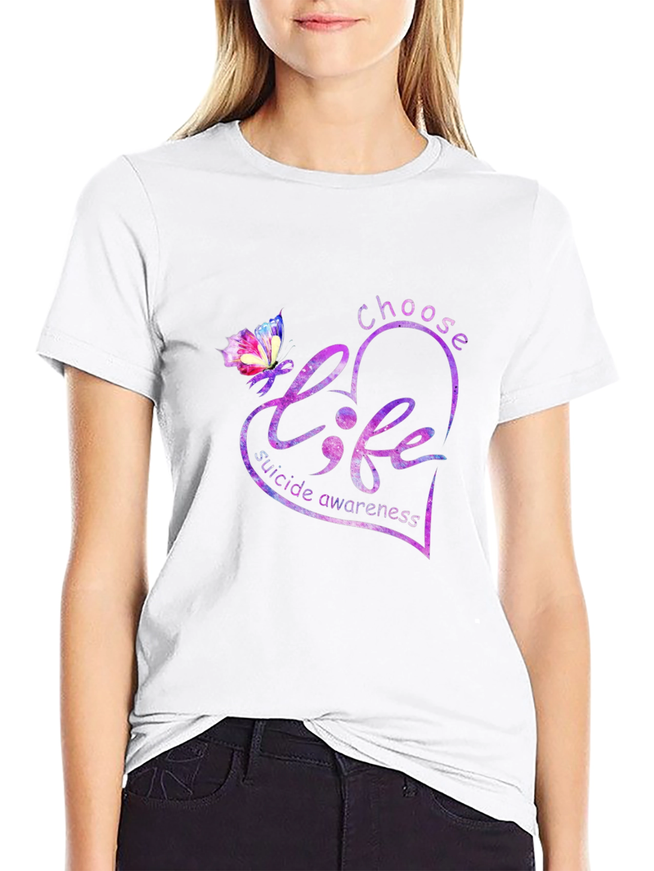 Choose Life Suicide Awareness T-Shirt