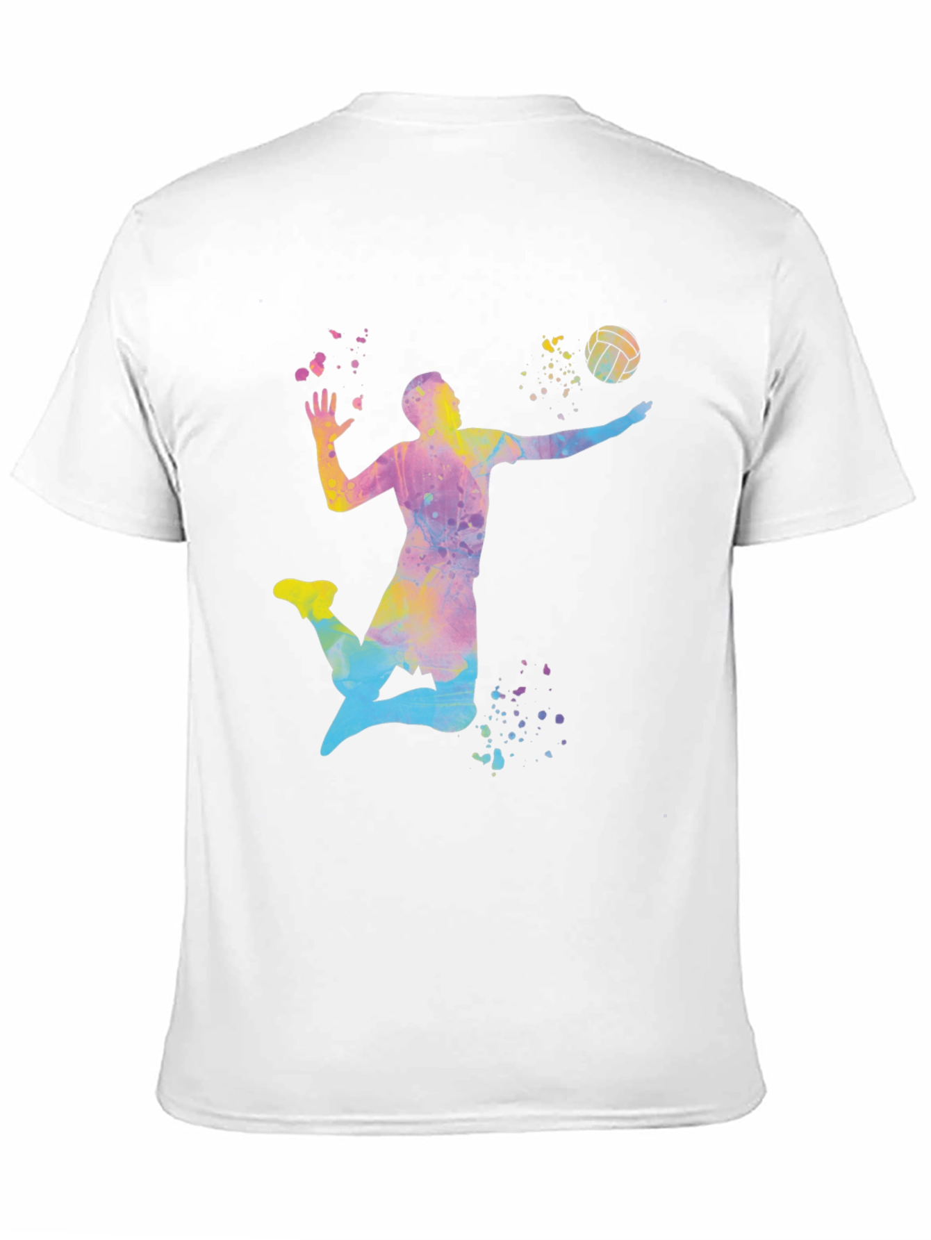 Volleyball Player Graphic T-Shirt - Stylish Sport Tee