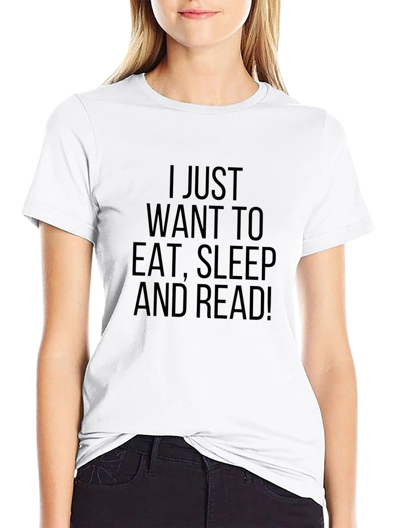 Eat Sleep Read! Graphic T-Shirt