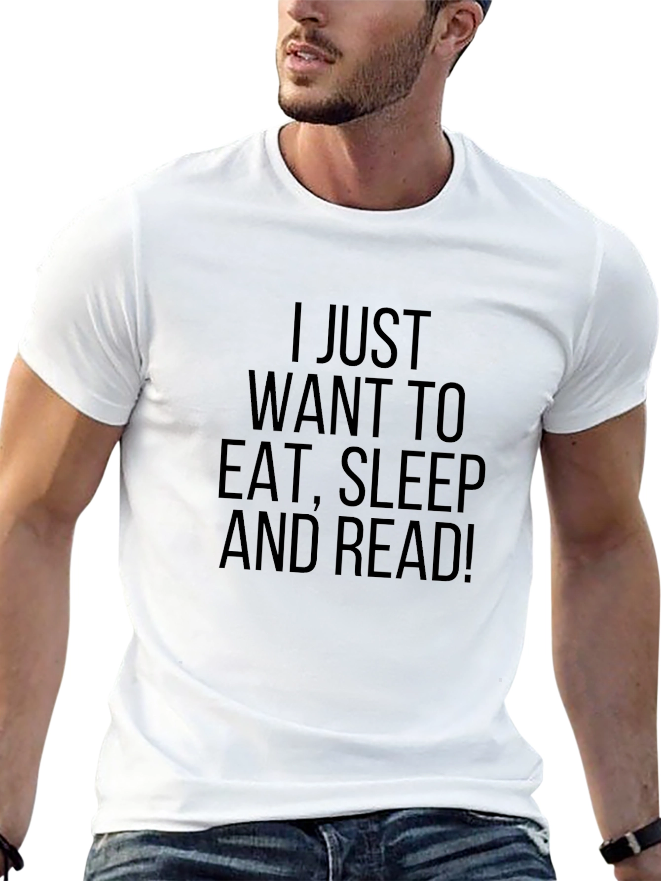 Eat Sleep Read! Graphic T-Shirt
