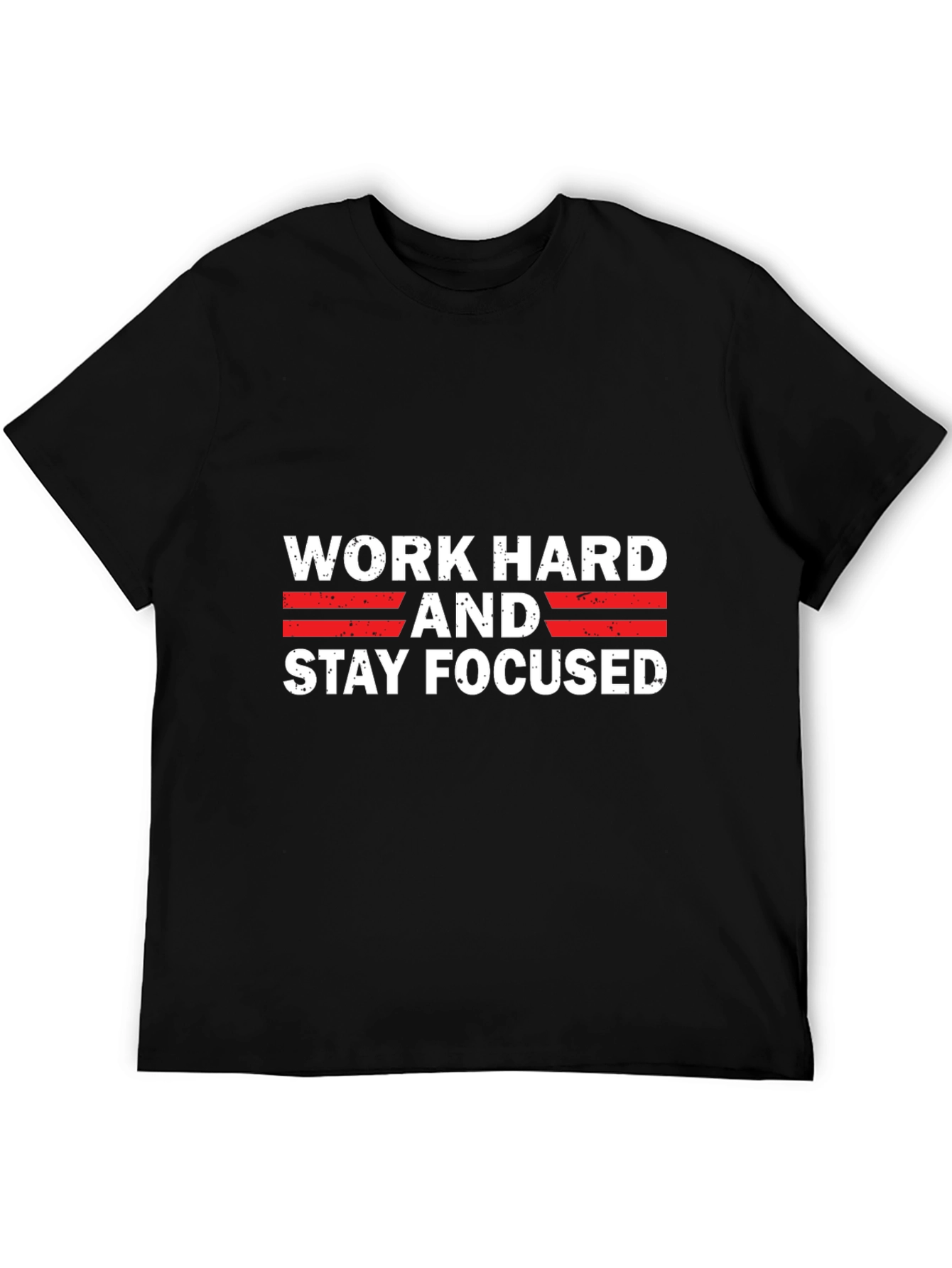 Work Hard Stay Focused Graphic Tee