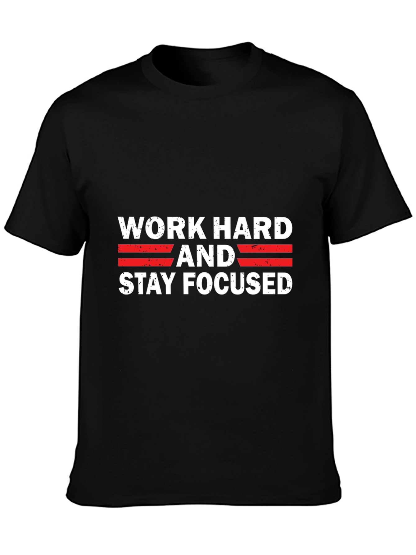 Work Hard Stay Focused Graphic Tee