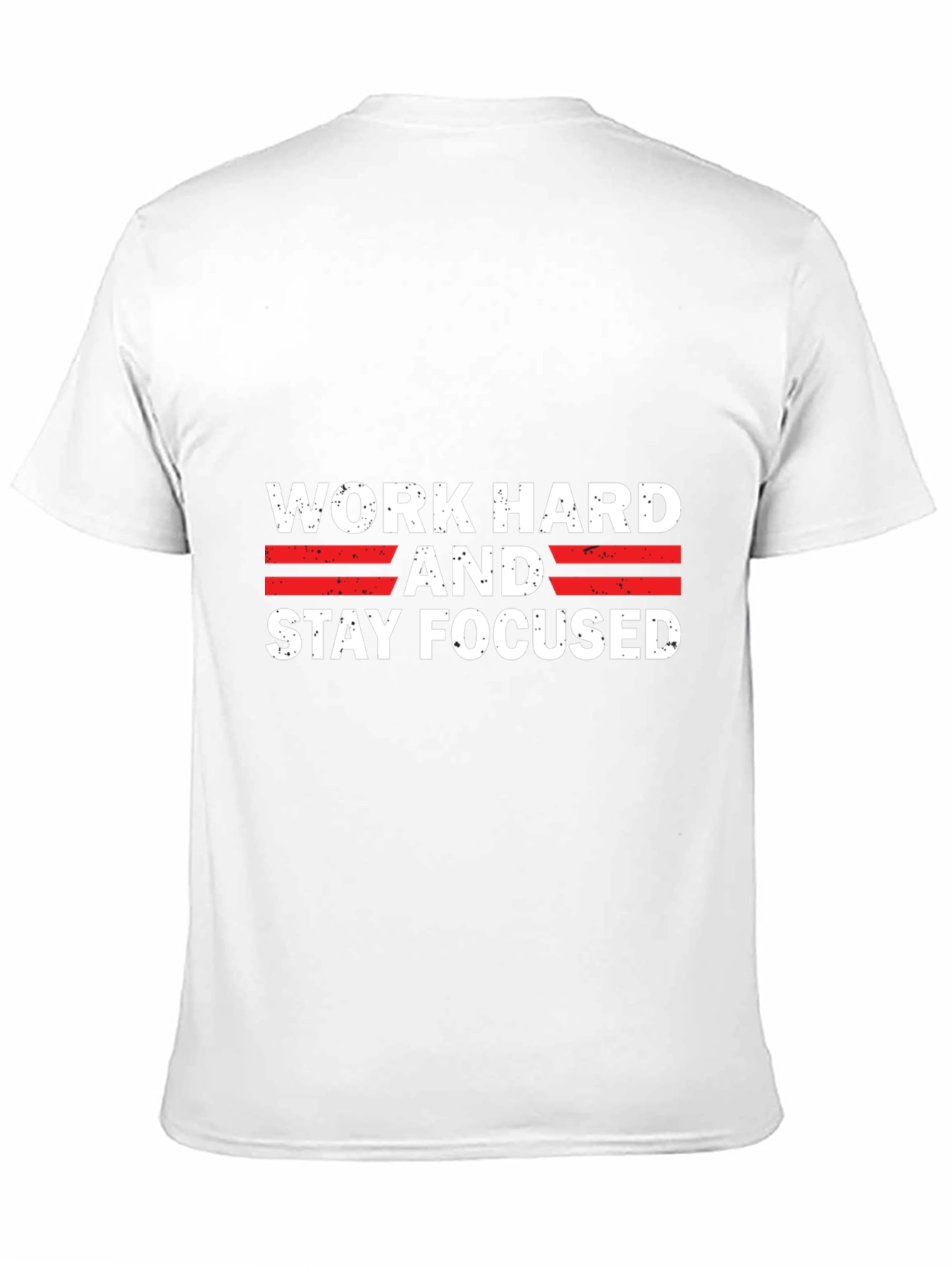 Work Hard Stay Focused Graphic Tee