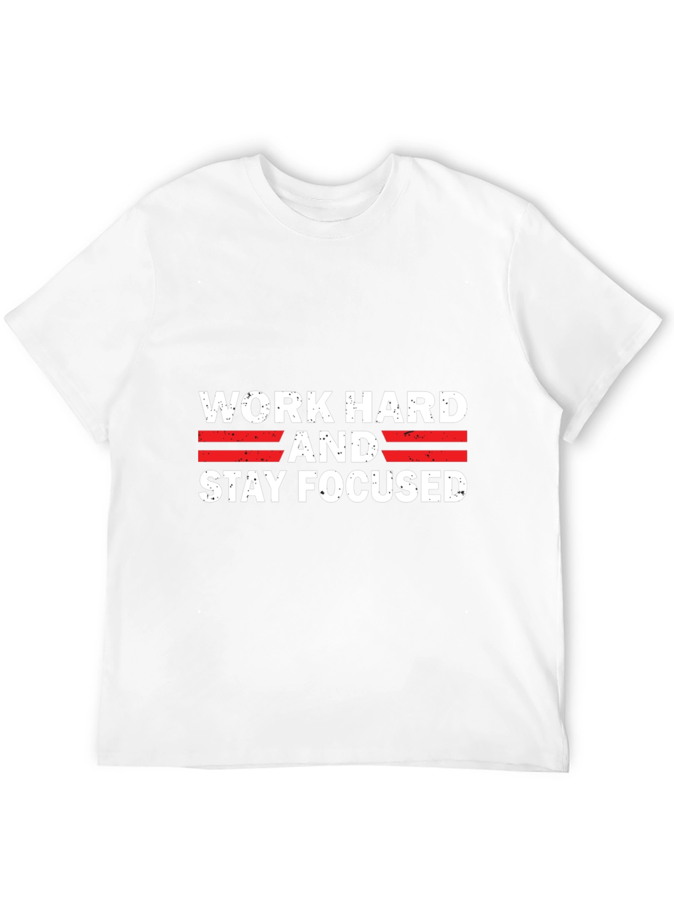 Work Hard Stay Focused Graphic Tee