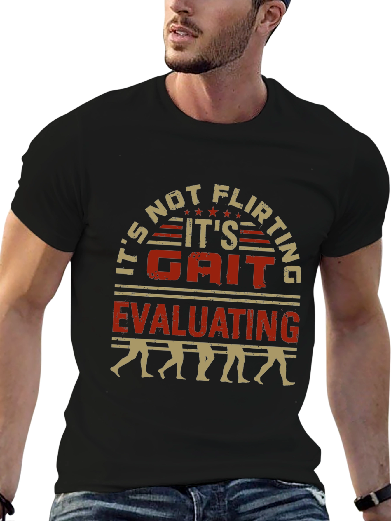 Its Not Flirting Its Gait Evaluating Funny T-Shirt